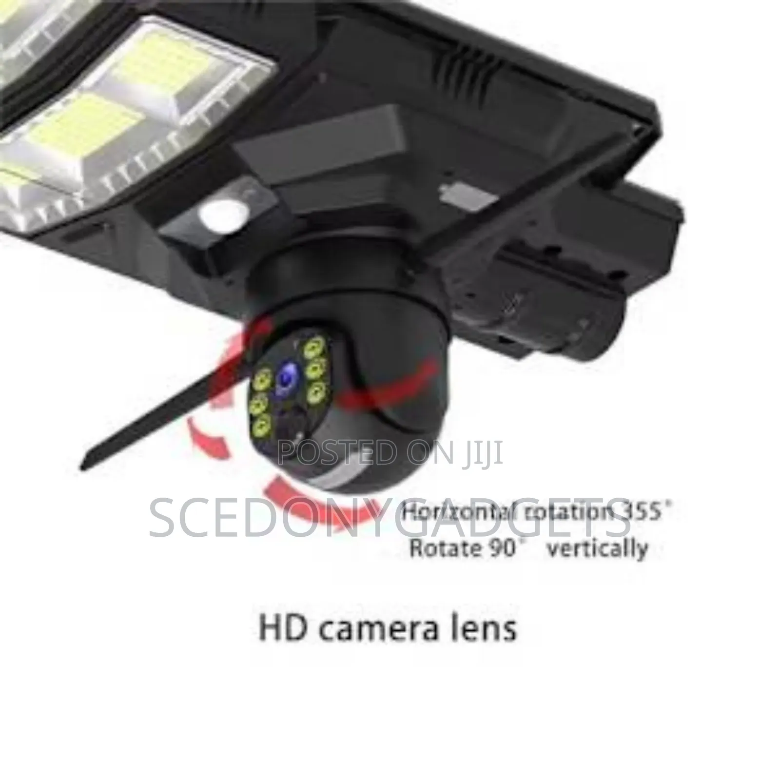 Ai 2 in 1 Solar Street Light With 4g Solar Camera 4mp