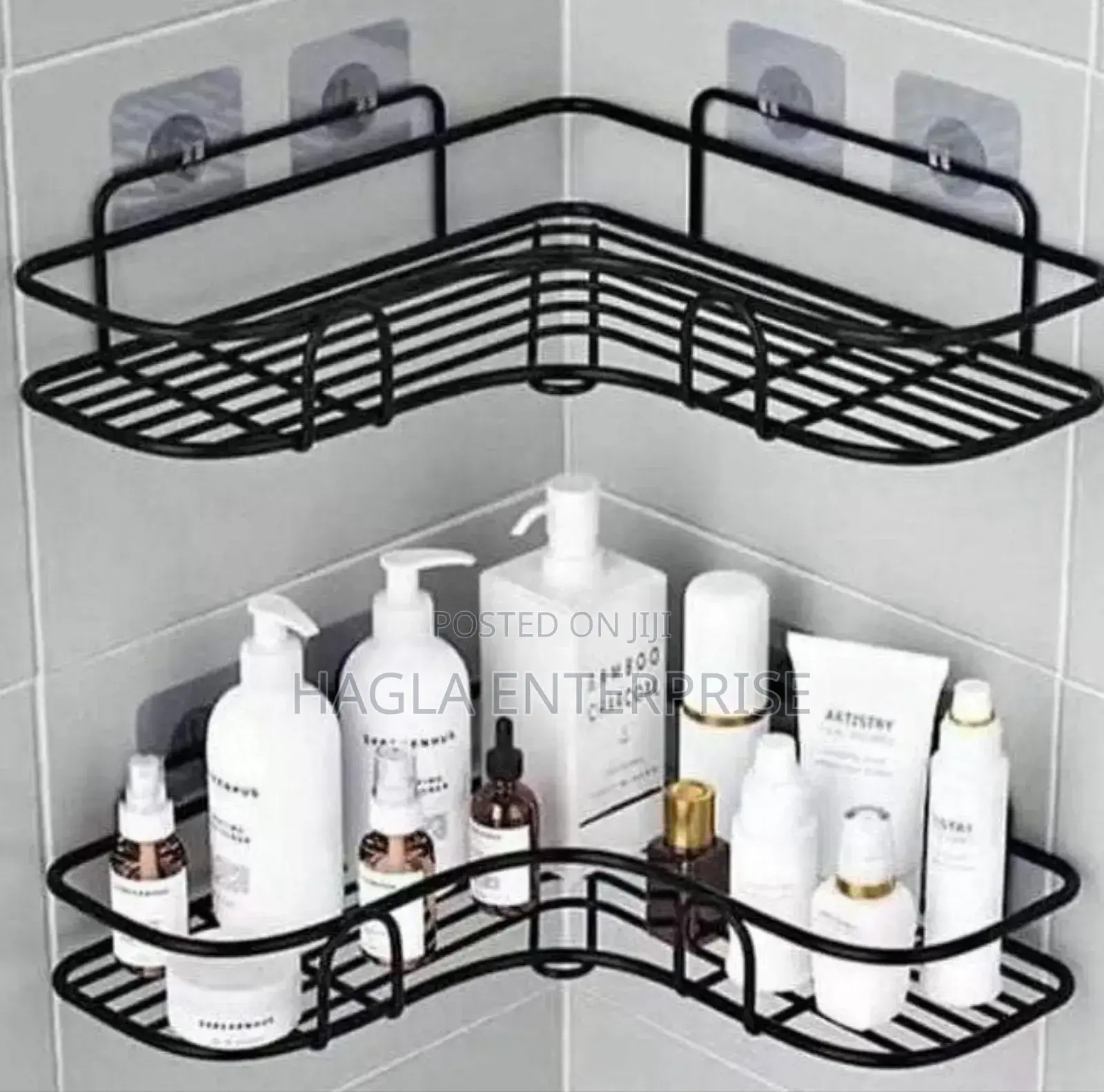 Bathroom and Toilet Corner Shelf Rack