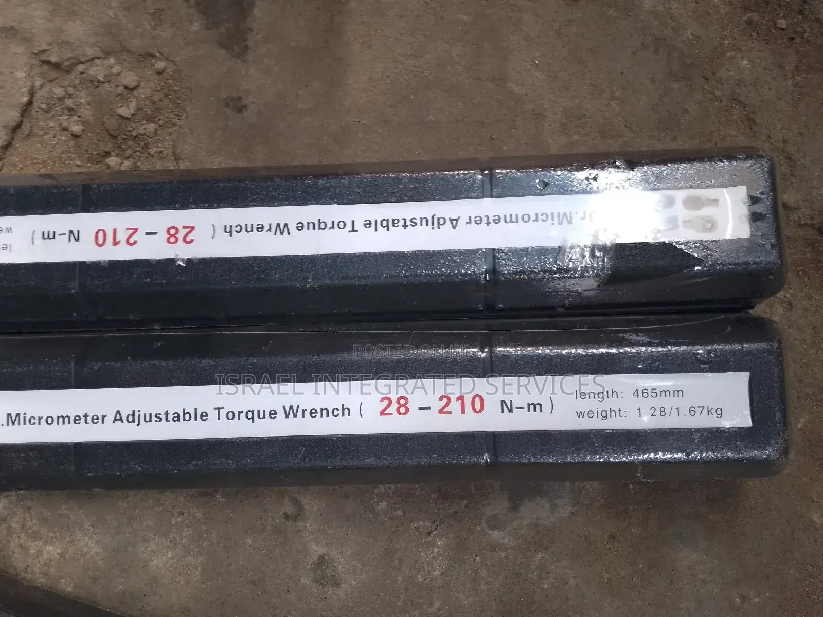 Adjustable Torque Wrench 28-210 N-M
