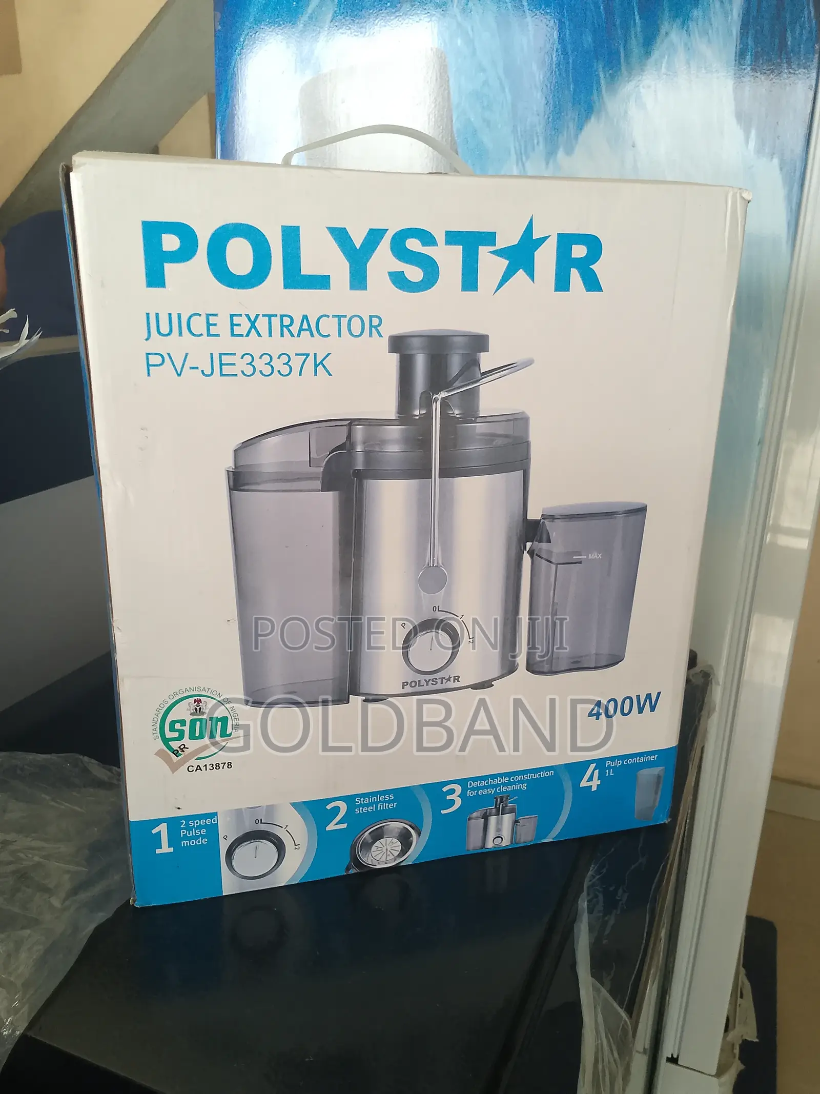 Polystar 68mm Juice Extractor (Squeeze Master) Pv-Je3337k