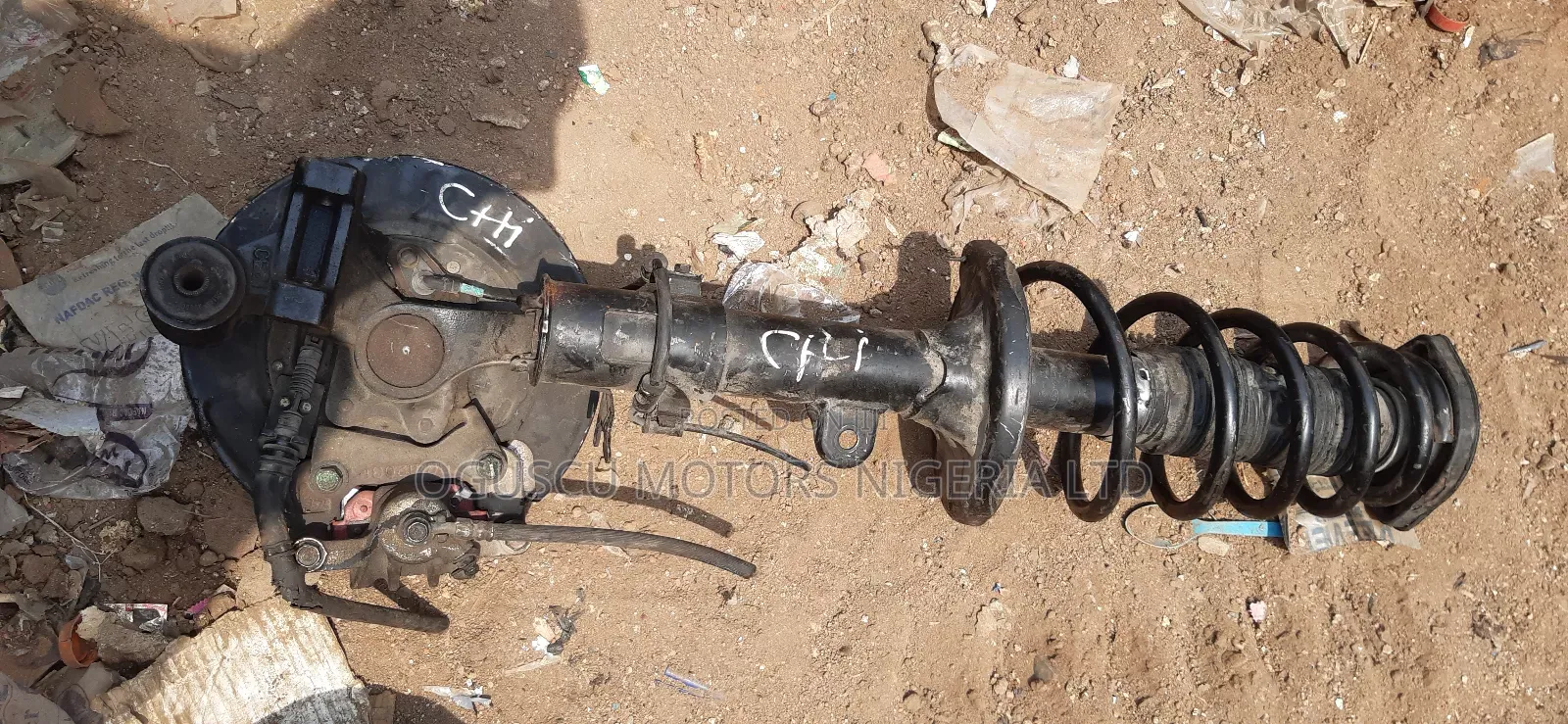 Back Shock Absorbers And Hubs Hyundai Tucson 2008 Model