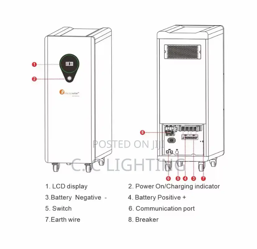 17.5KWH Deep Cycle Lifepo4 Lithium Ion Battery 48