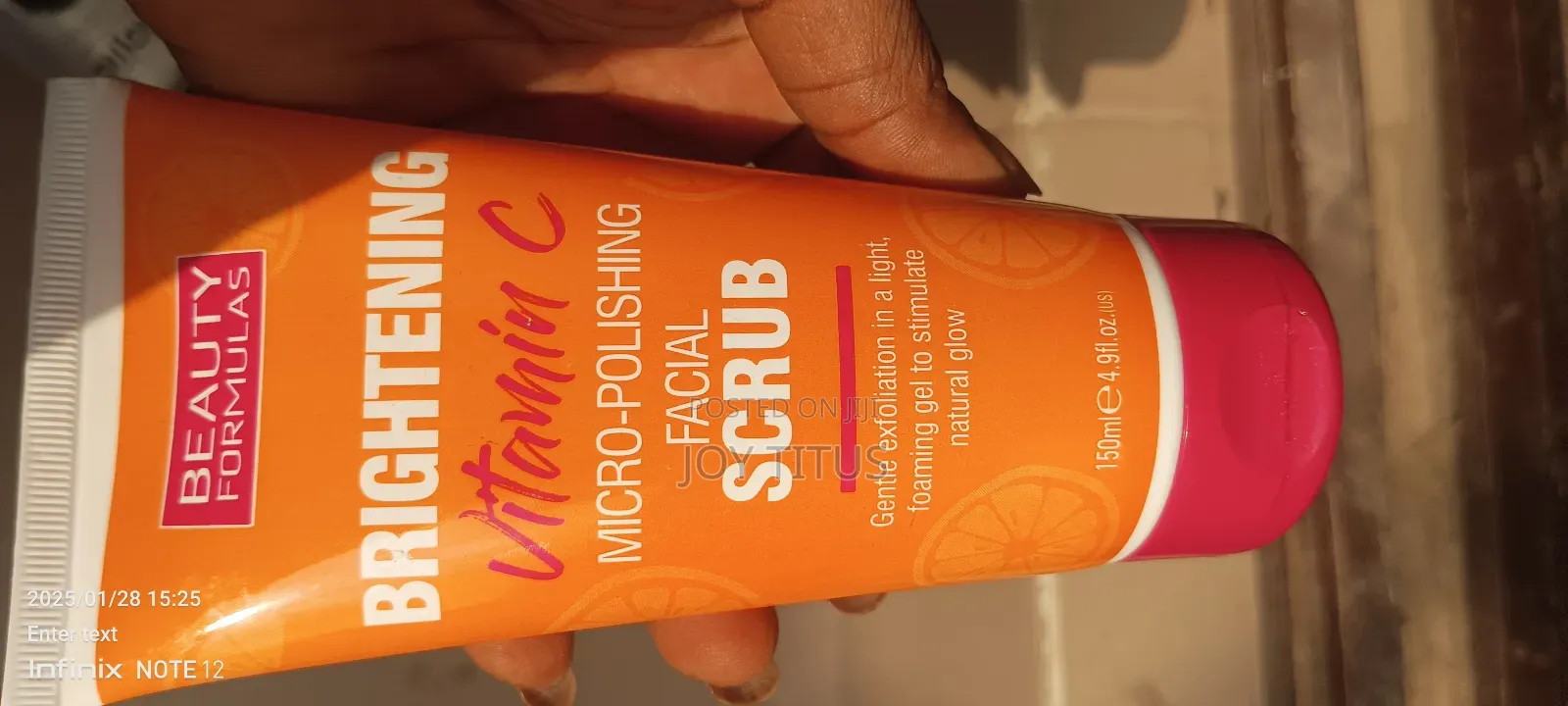 Brightening Vitamin C Facial Scrub
