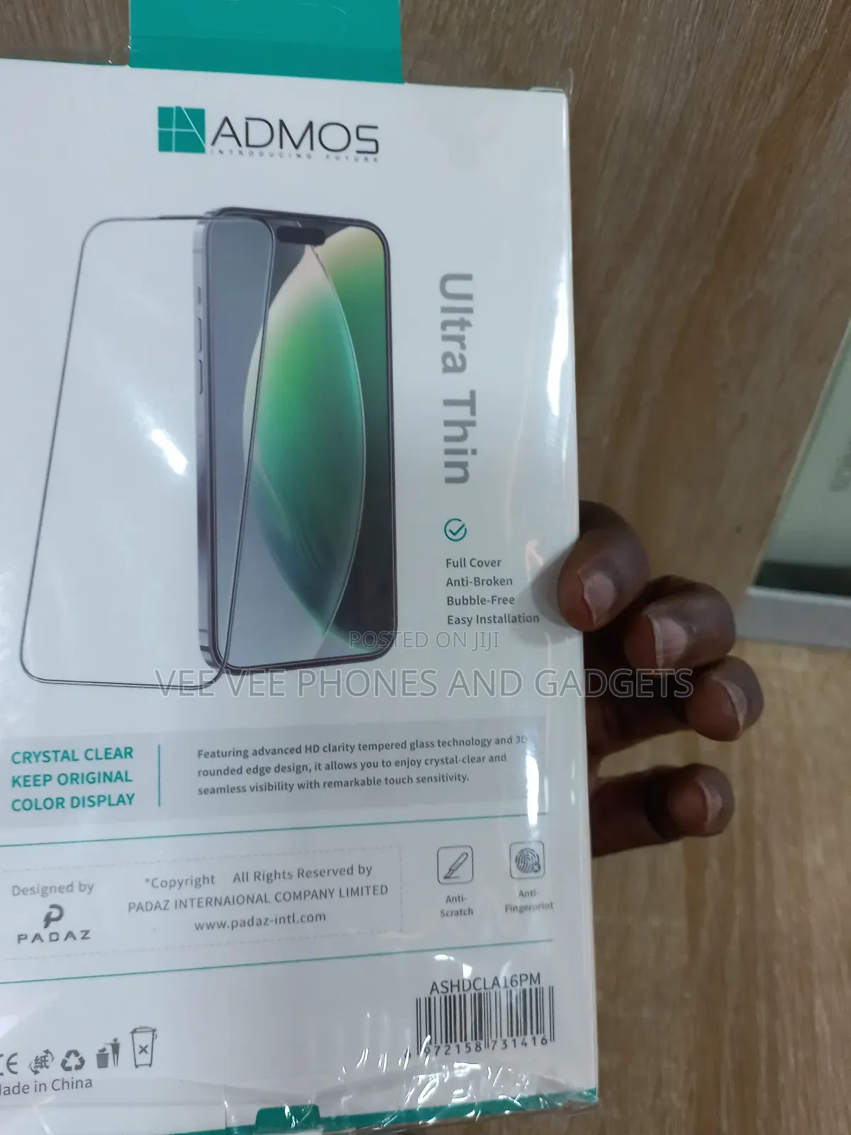 Admos HD Clarity for 16 Pro Max
