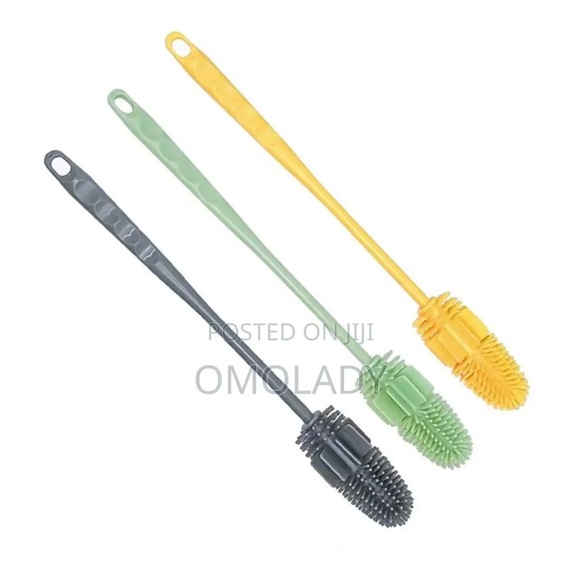 Long Hand Silicone Gel Cleaning Brush for Glass, Plastic Etc