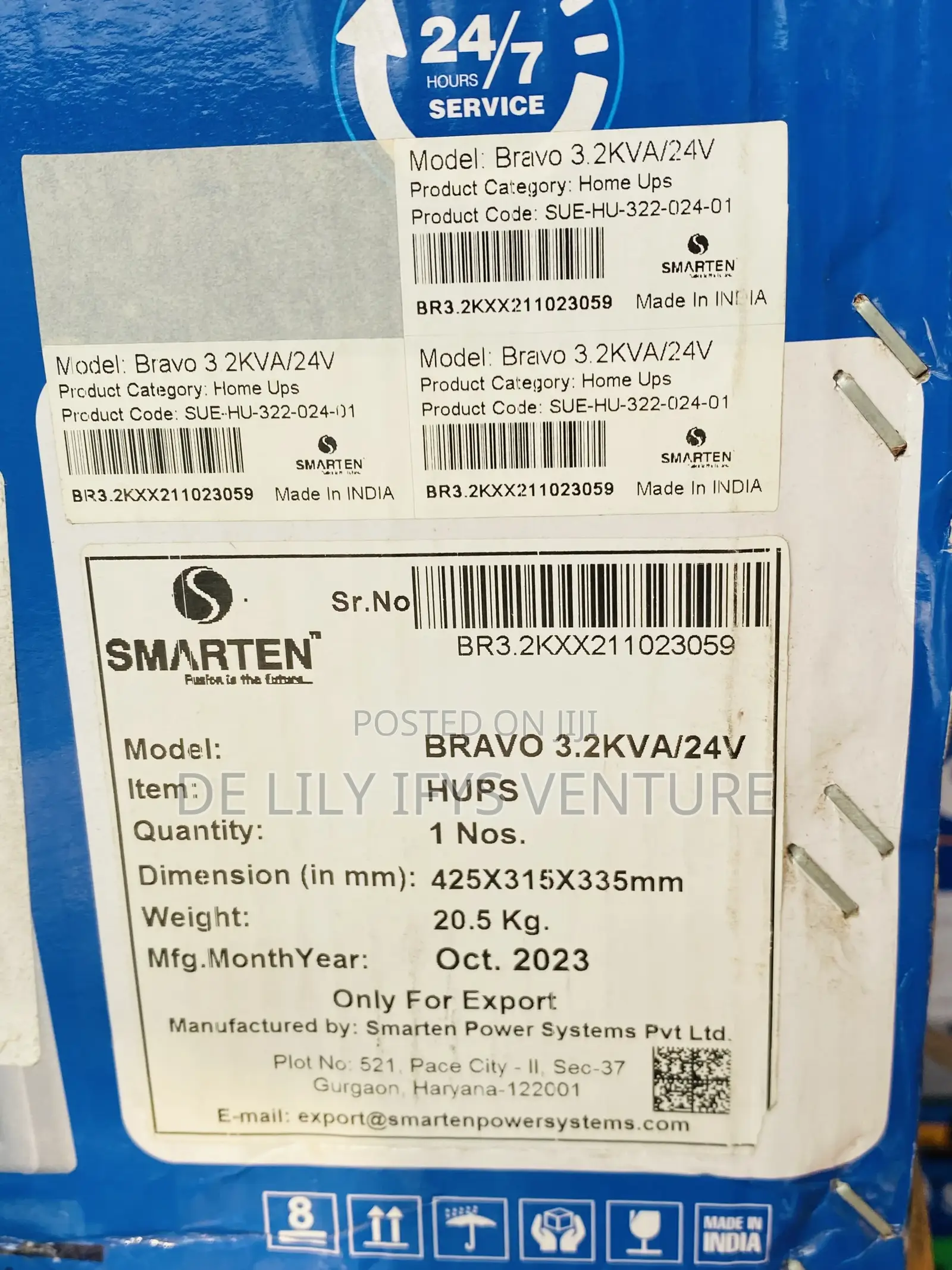 Smarten Inverter 3.2kva 24v