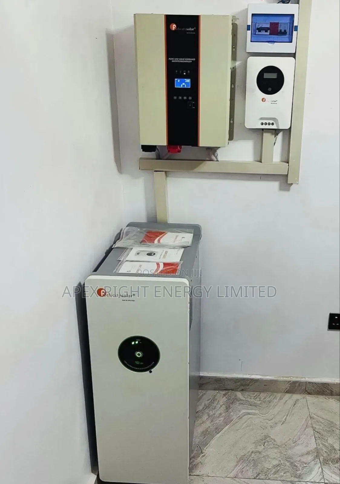 10kva/15kwh/12pcs-650w Neatly Installed