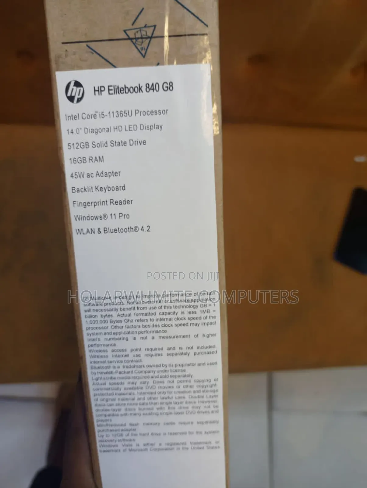 New Laptop HP EliteBook 840 G8 16GB Intel Core I5 SSD 512GB