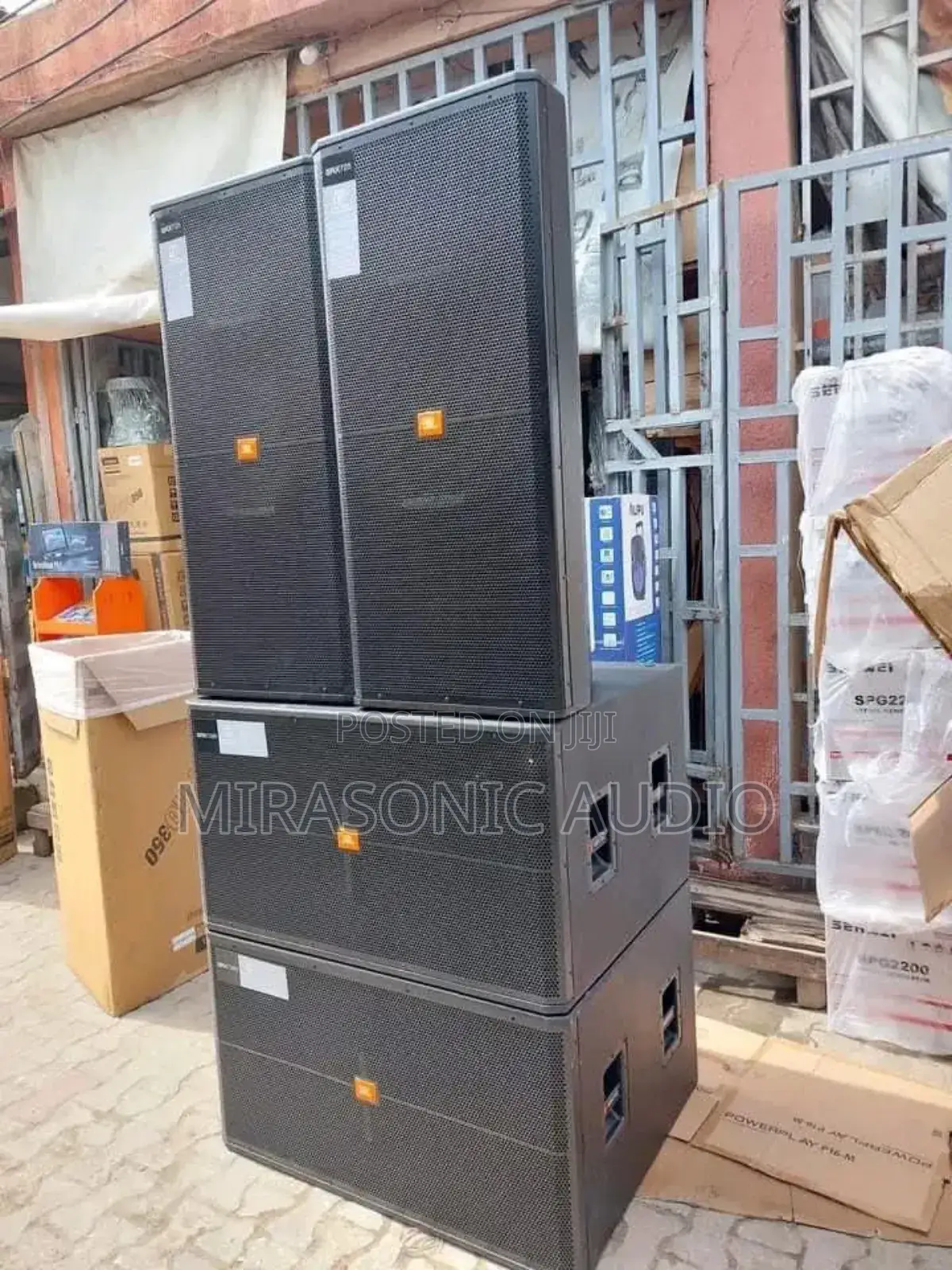 Jbl Full Range Loud Speaker And Sub Woofers