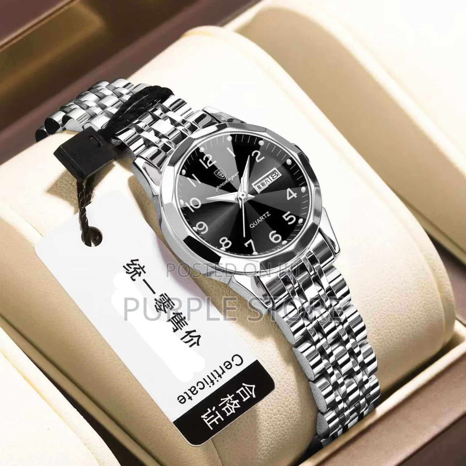 Poedagar Women's Stainless_steel_watch