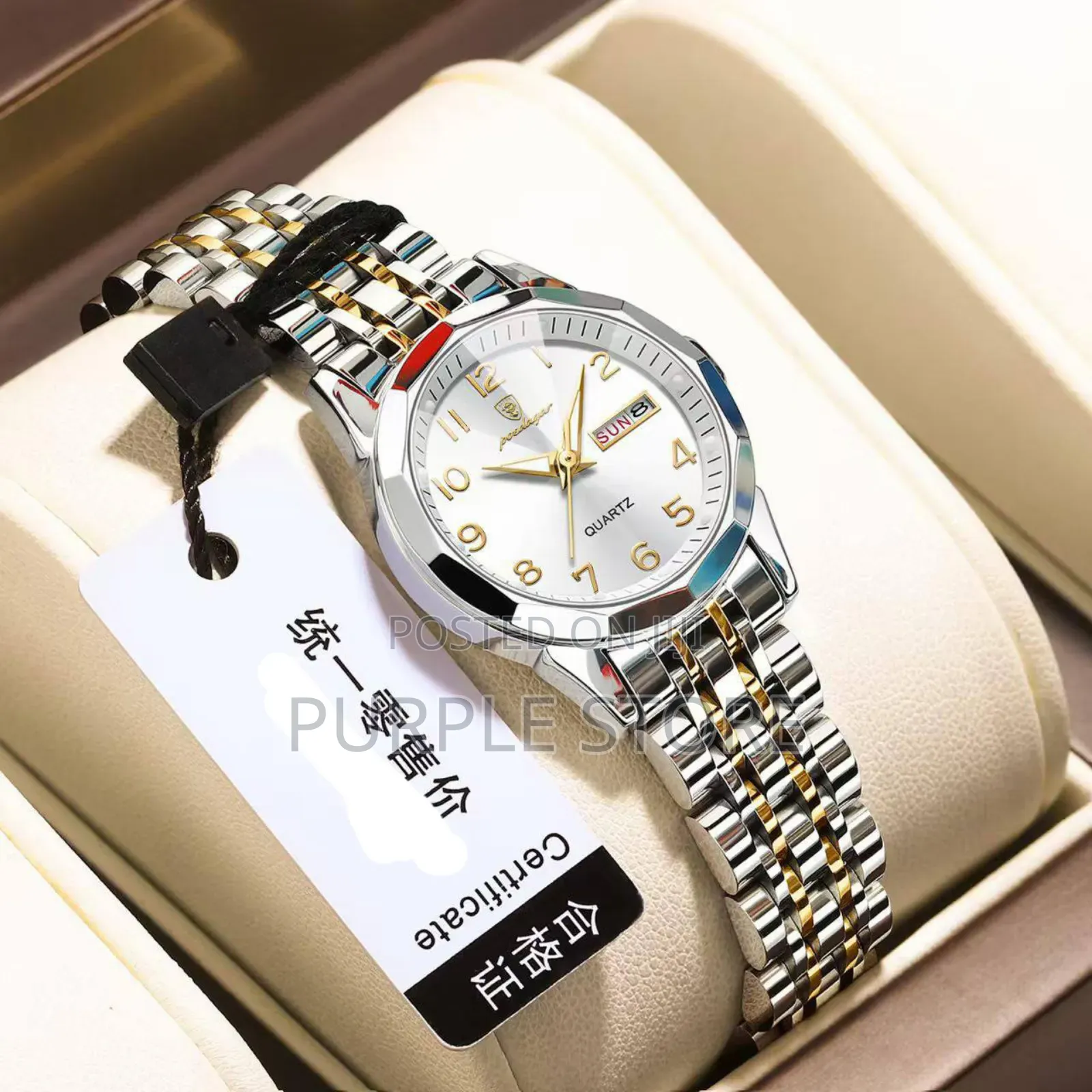Poedagar Women's Stainless_steel_watch