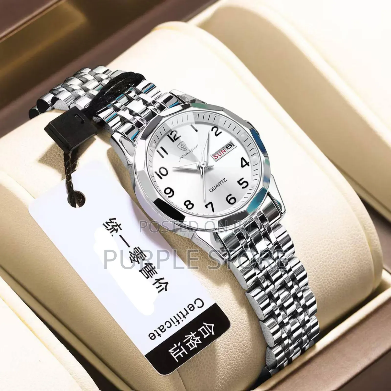 Poedagar Women's Stainless_steel_watch
