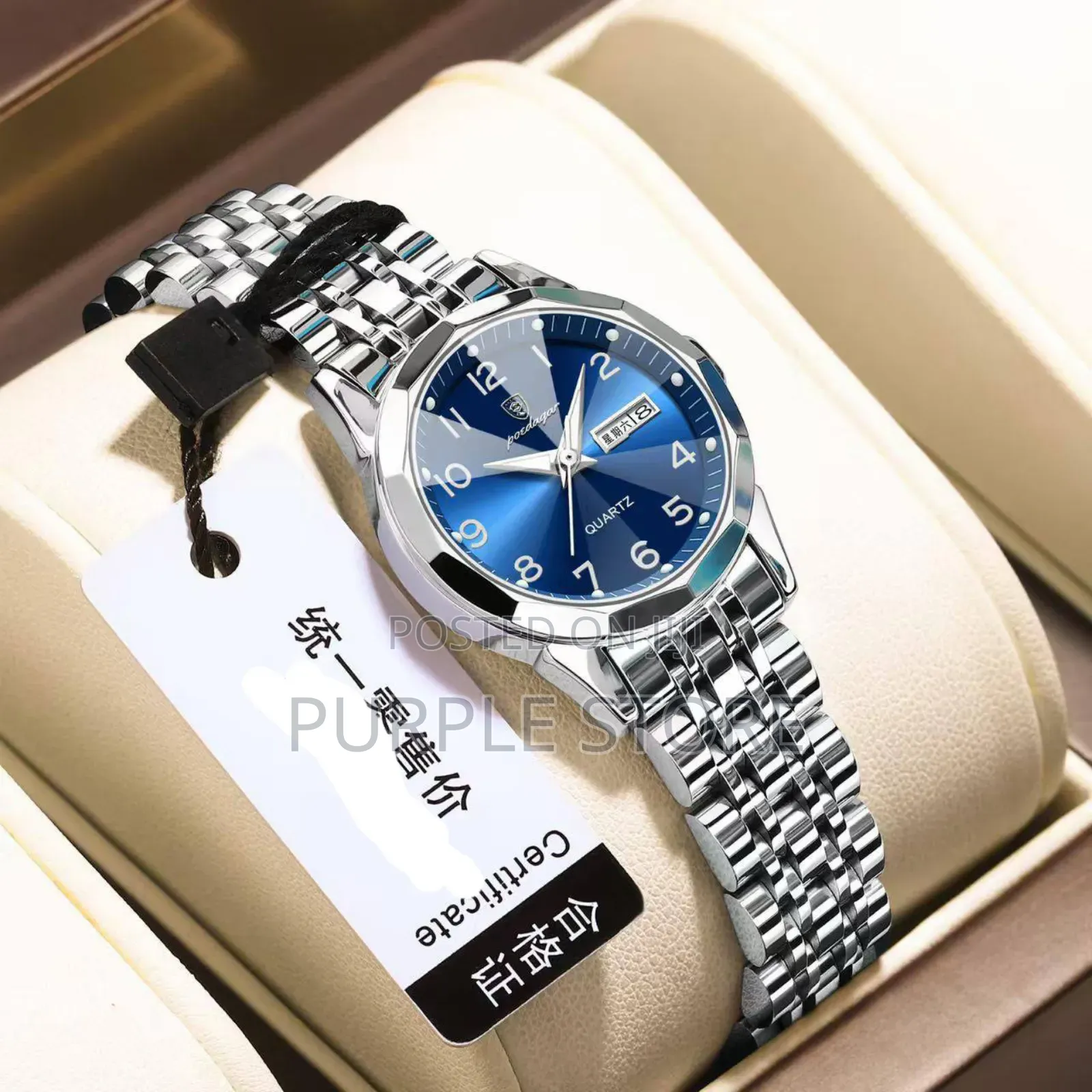 Poedagar Women's Stainless_steel_watch