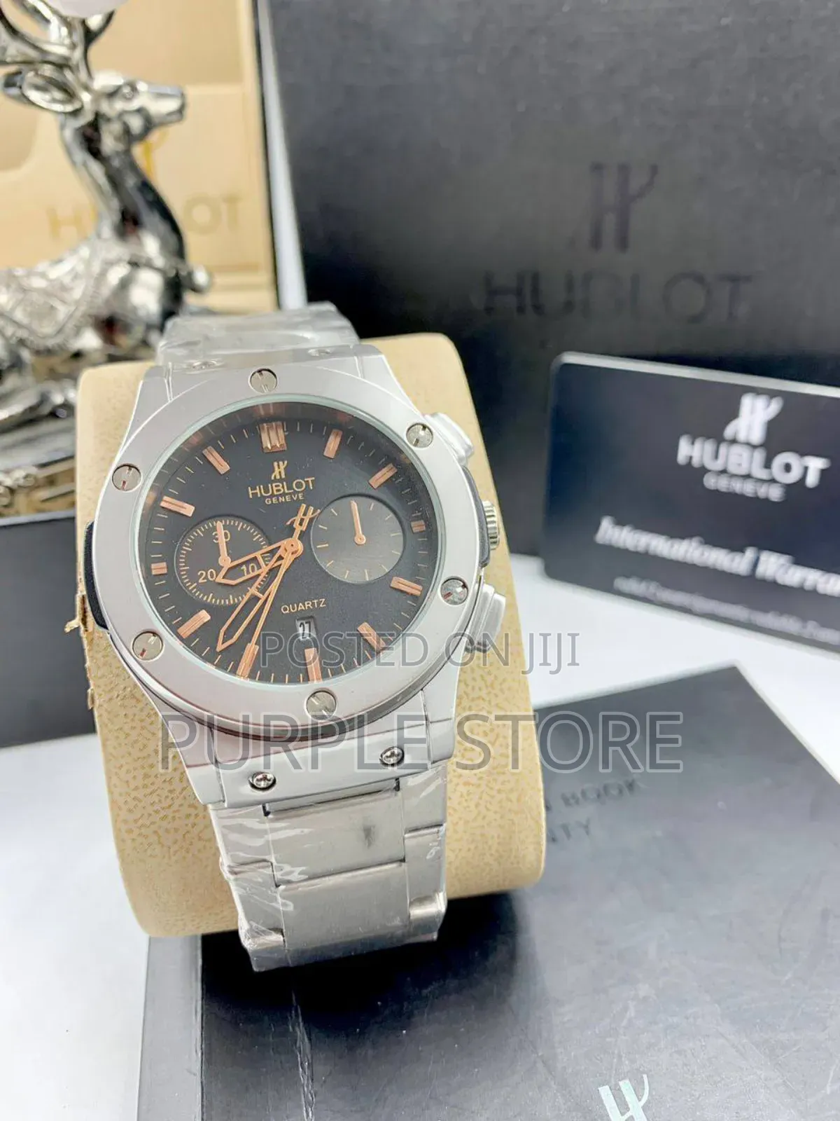 Hublot Mens Silver* Watches*