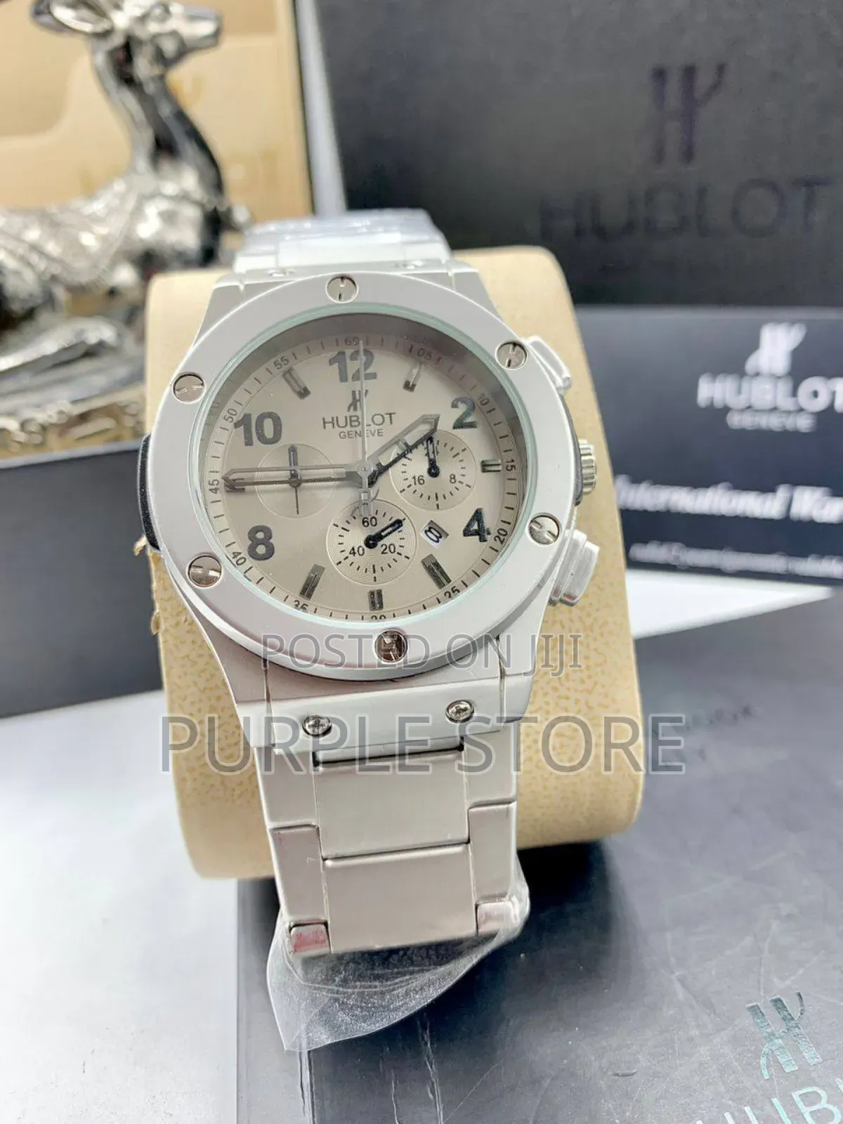 Hublot Mens Silver* Watches*