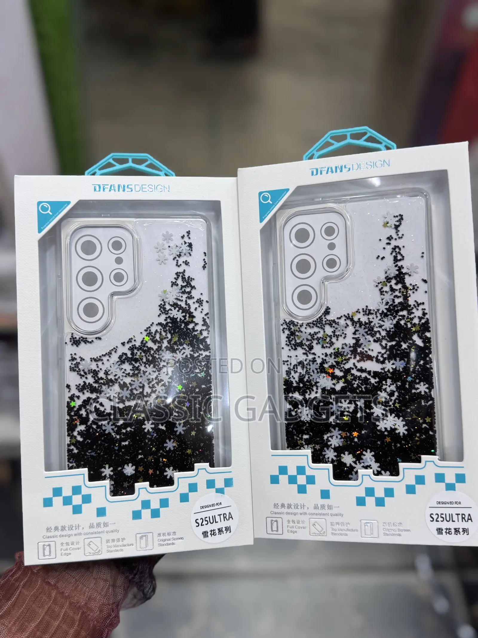 Crystal Clear Bling Case for Samsung Galaxy S25 Ultra