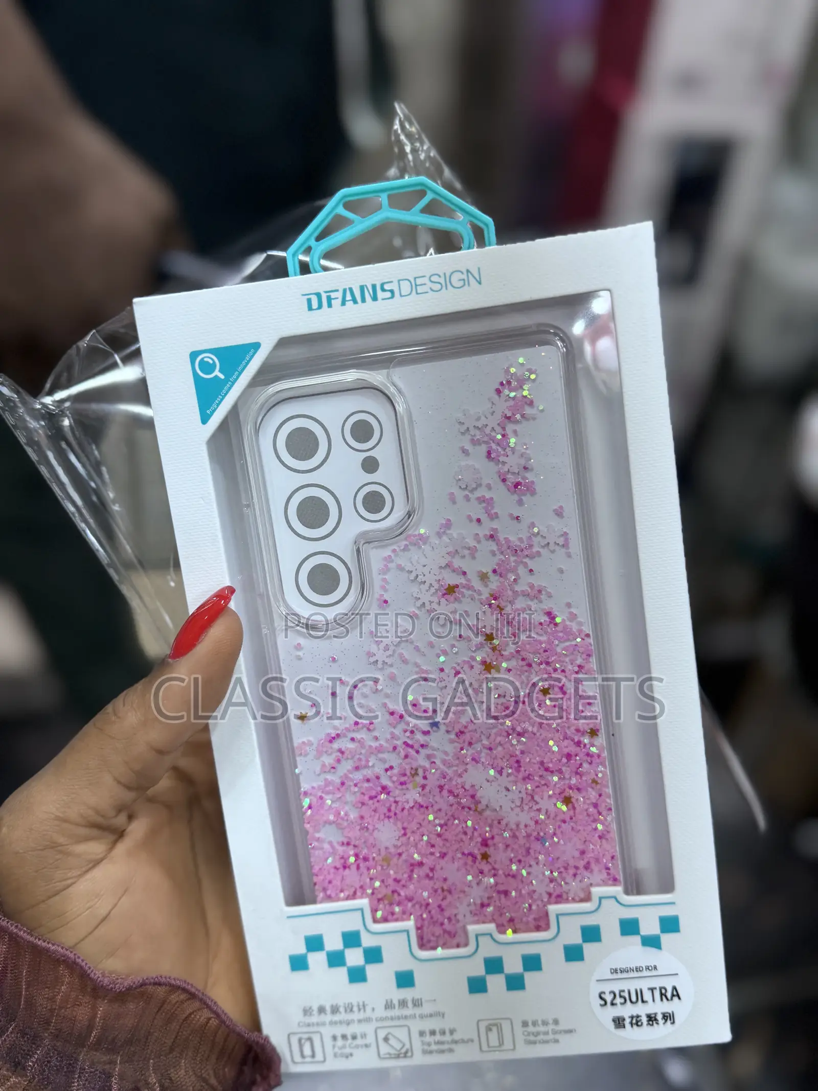 Crystal Clear Bling Case for Samsung Galaxy S25 Ultra