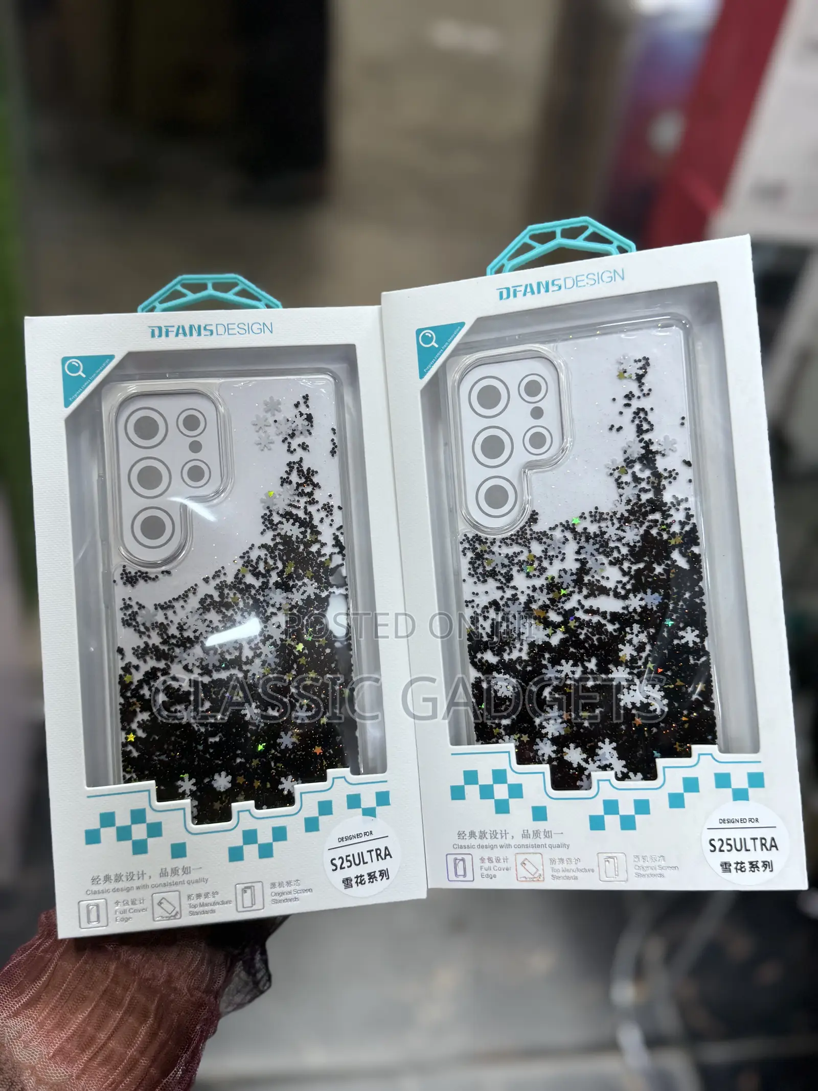 Crystal Clear Bling Case for Samsung Galaxy S25 Ultra
