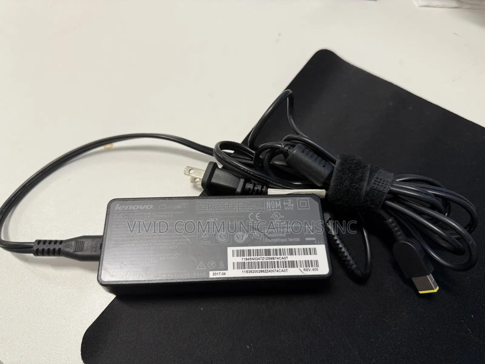 Original 65W Lenovo Laptop Charger for Lenovo Thinkpad