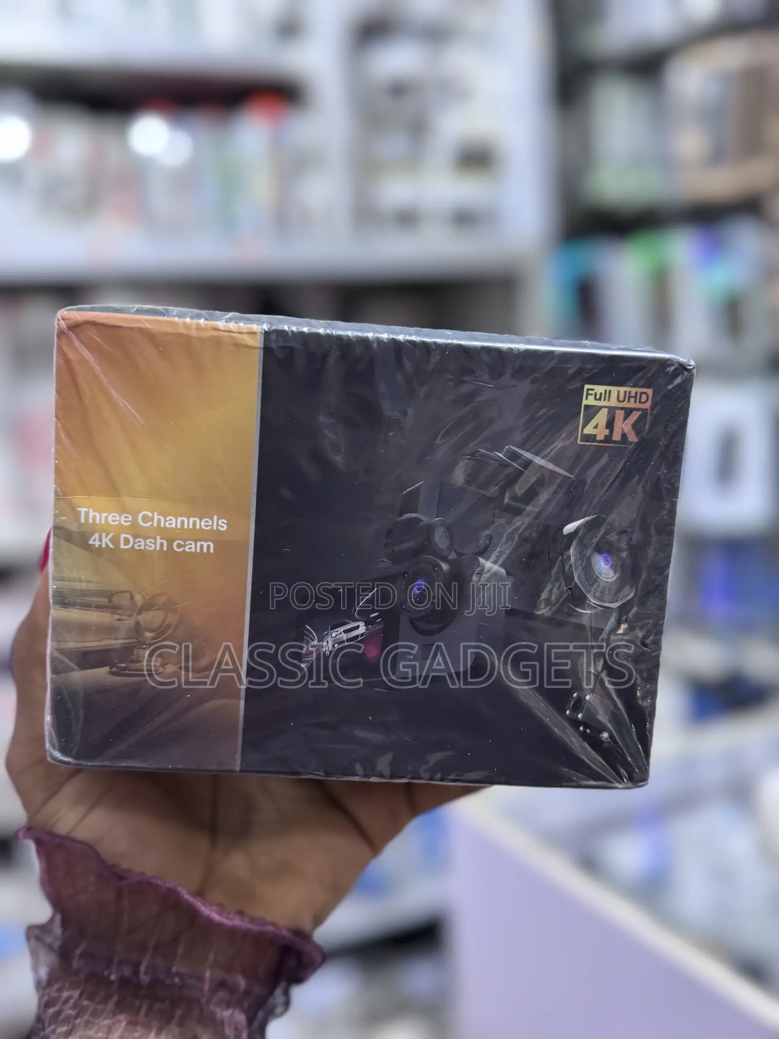 Three Channels Full UHD Dash Cam