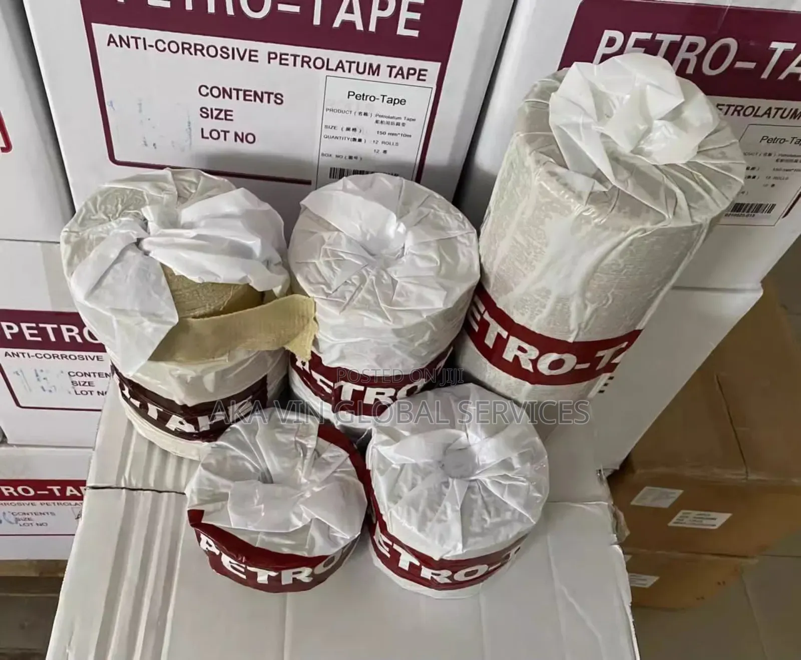 Petrowrap 2′′X10mtr-33ft Anti-Corrosion Tape.