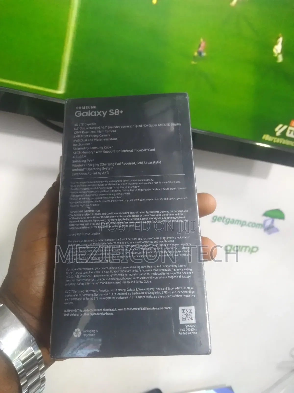 New Samsung Galaxy S8 Plus 64 GB Blue