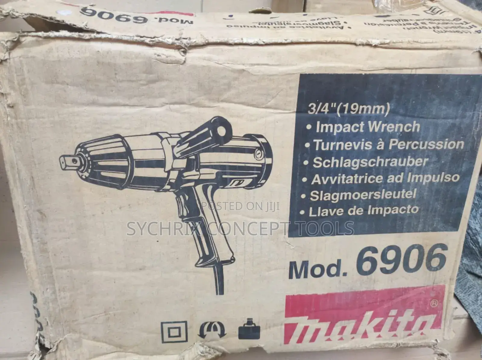 Makita TW1000 1" Impact Wrench W/ Friction Ring Anvil