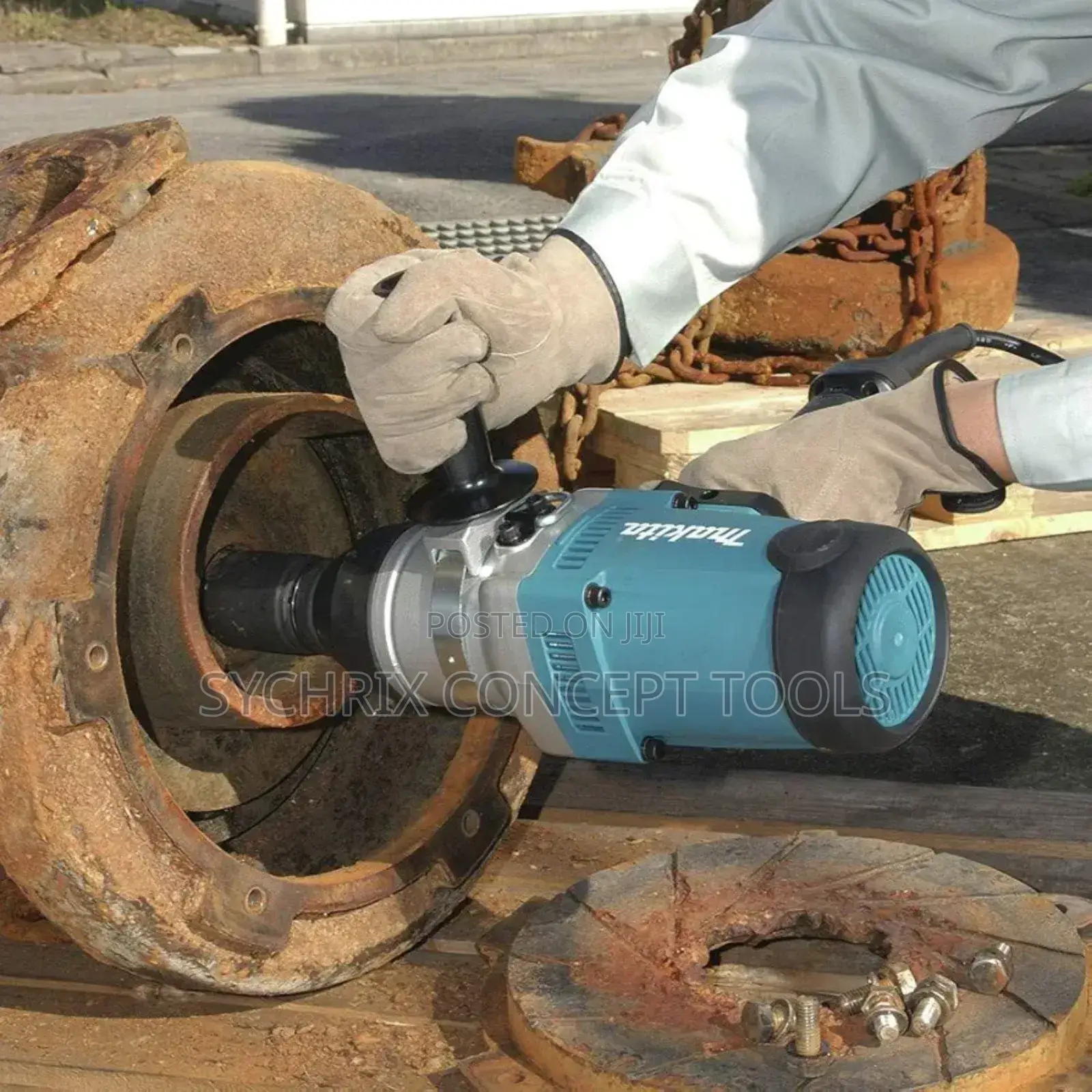 Makita TW1000 1" Impact Wrench W/ Friction Ring Anvil