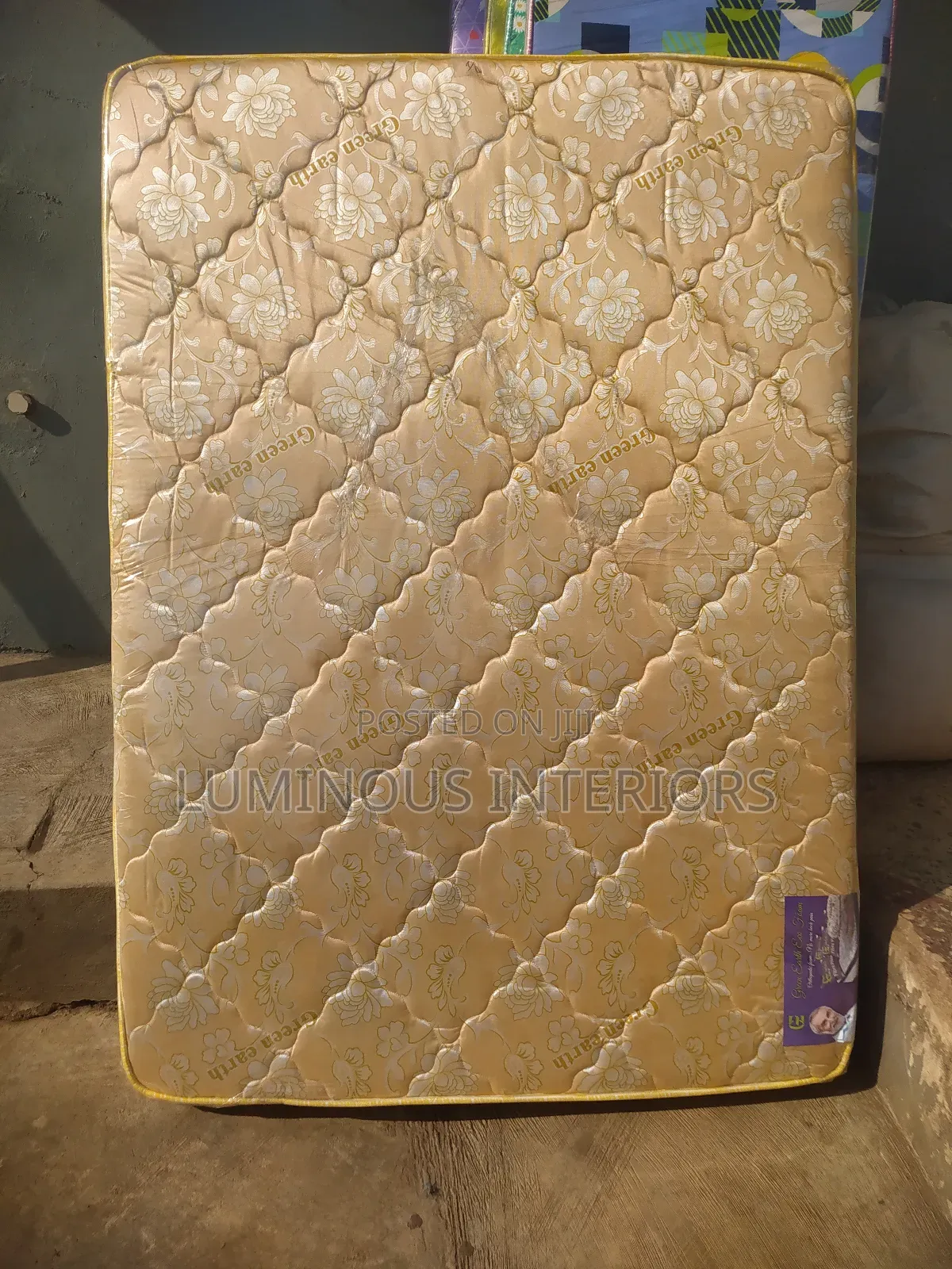 The Greenearth Semi Orthopaedic Mattress 41⁄2 by 6 (10 Inches)