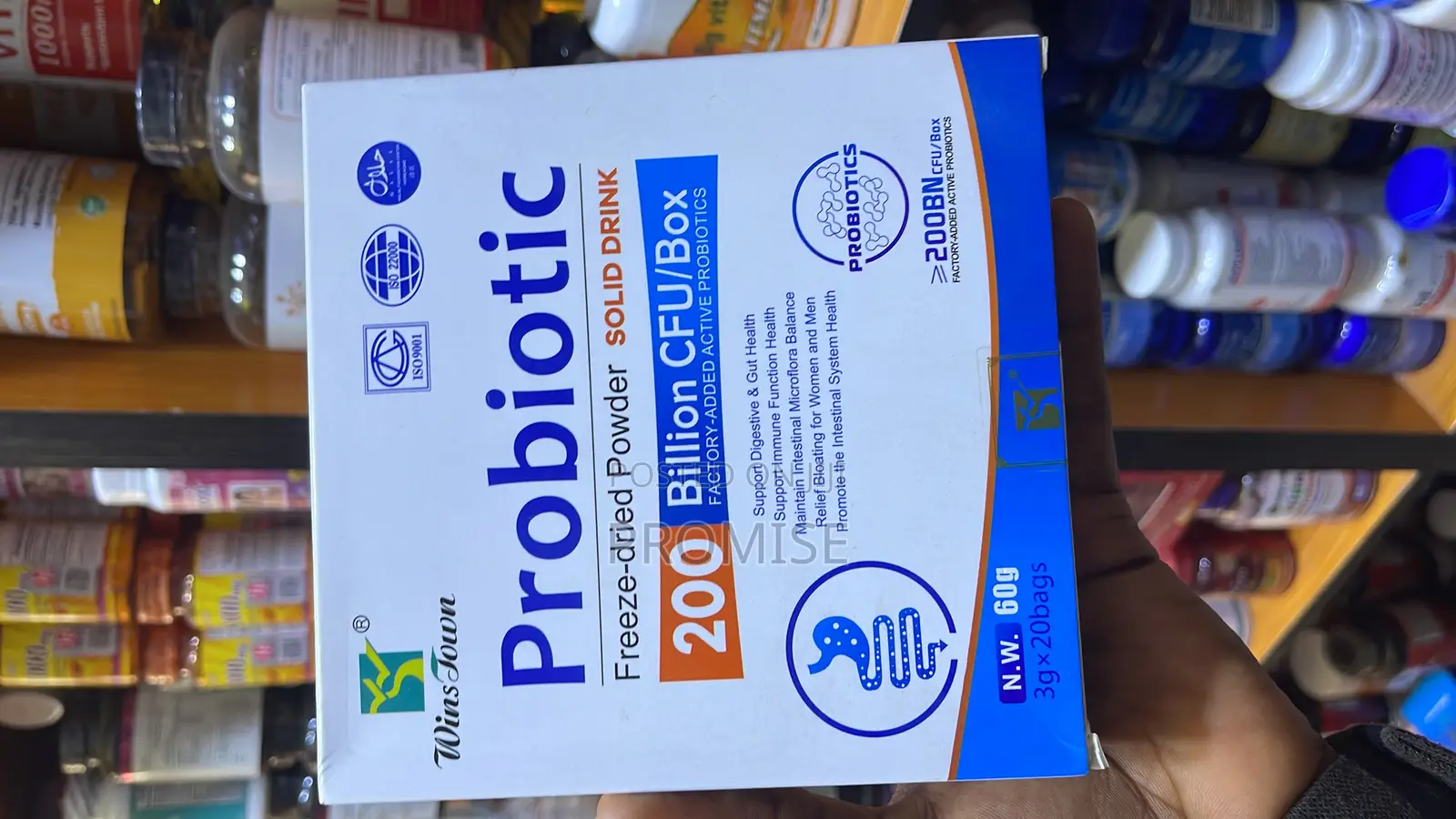 Probiotic 200billion CFU Free Dried Powder.