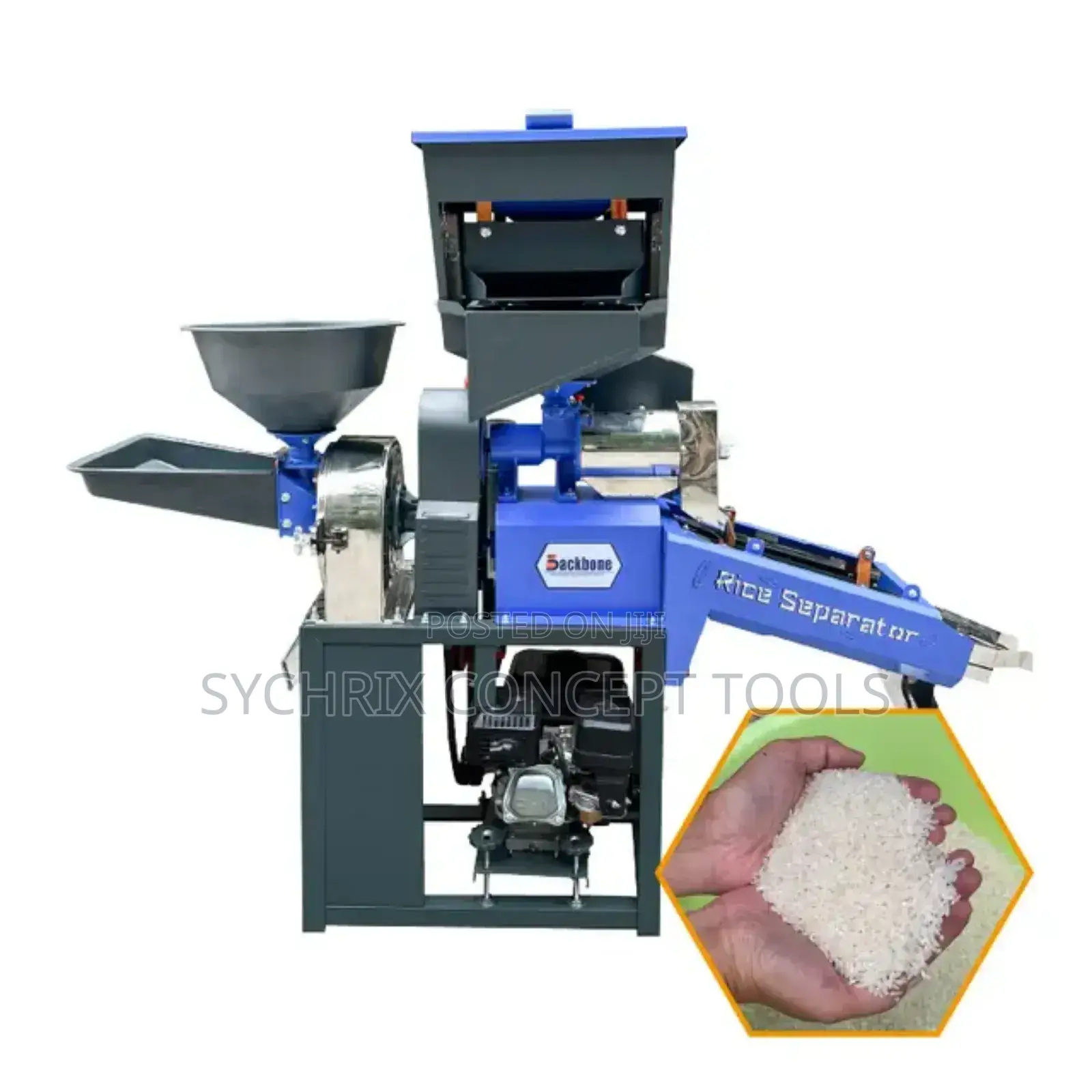 5in1 Rice Milling Machine, Also for Corn Millet