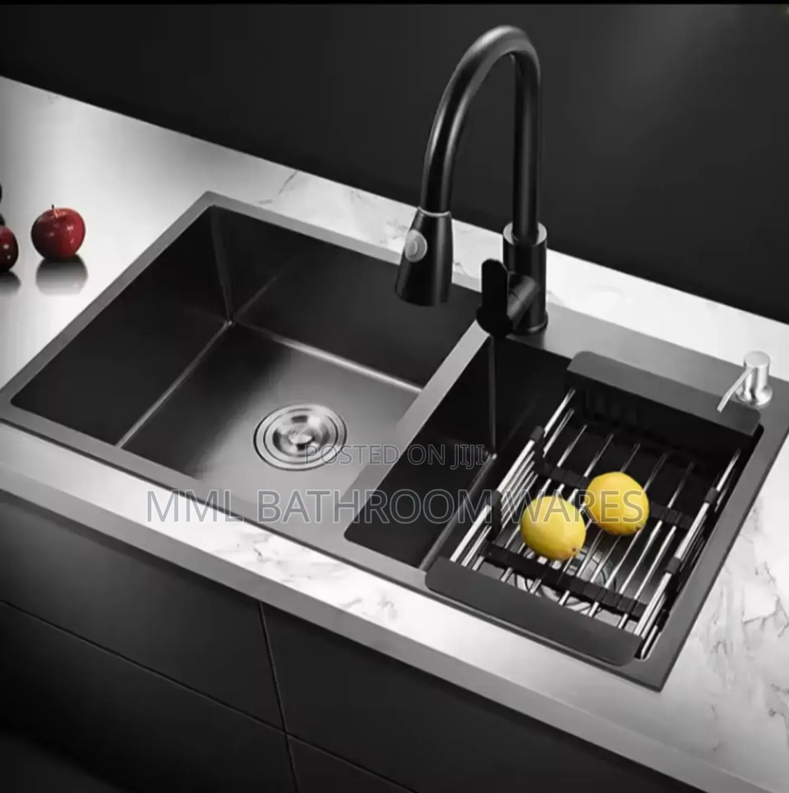 Black Kitchen Sinks With Pullout Sink Mixer