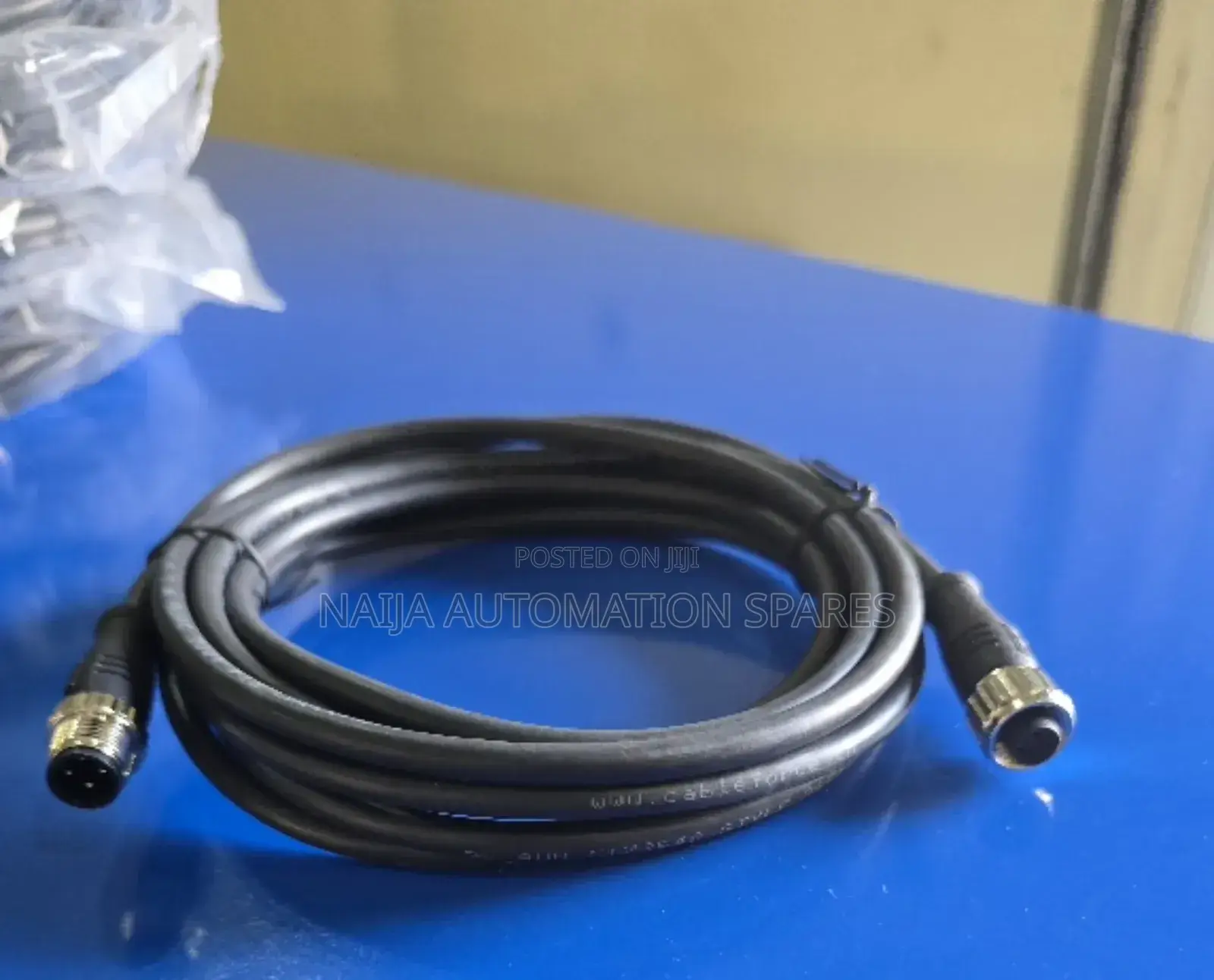 Male to Female 4pin Network and Sensor Connection Cable M12