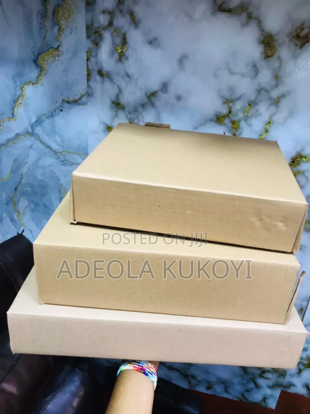 50pcs of Food Box Without Window- Size 12,14 and 17