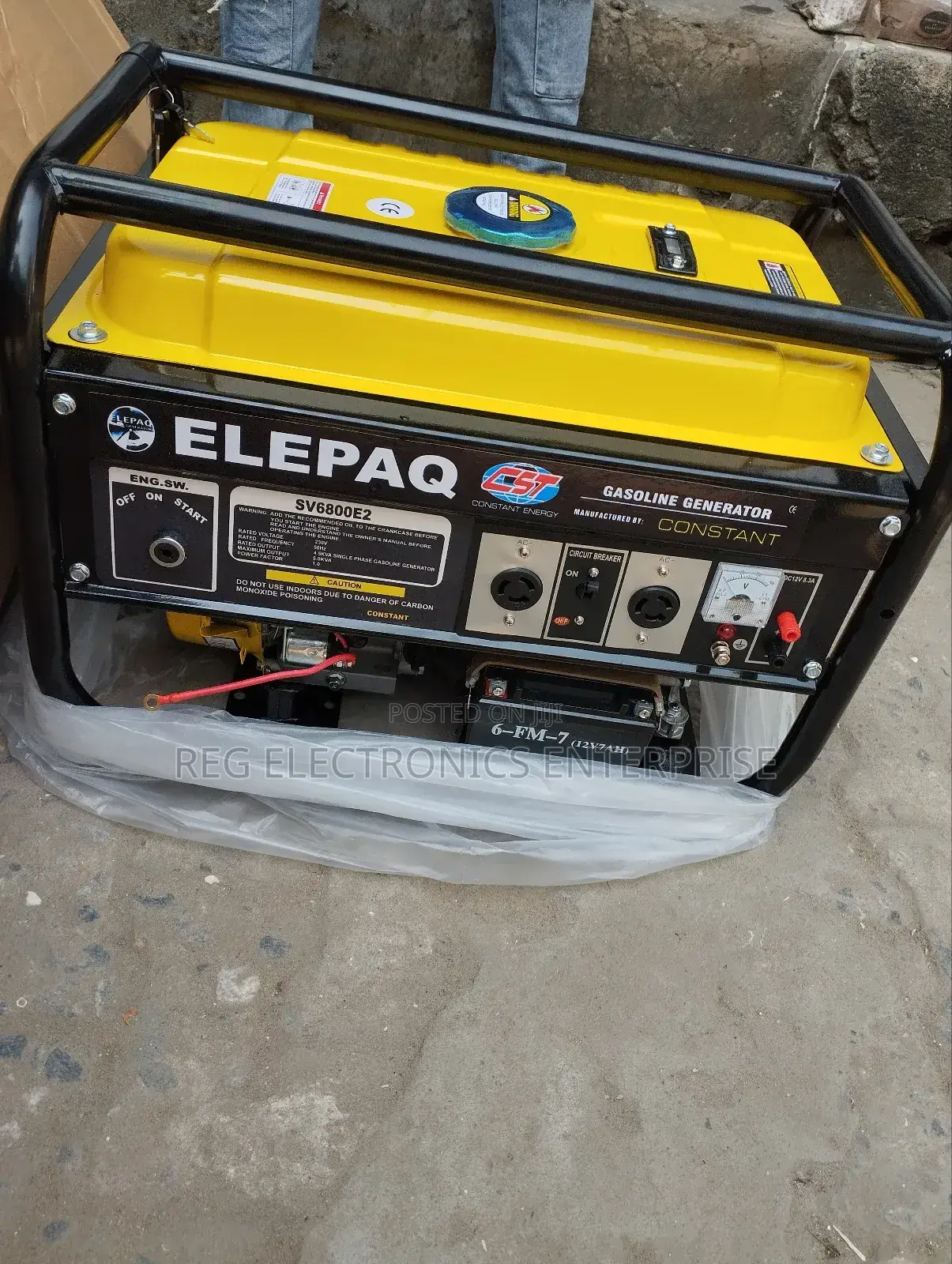 Elepaq Constant Petrol Generator 4.5 Kva