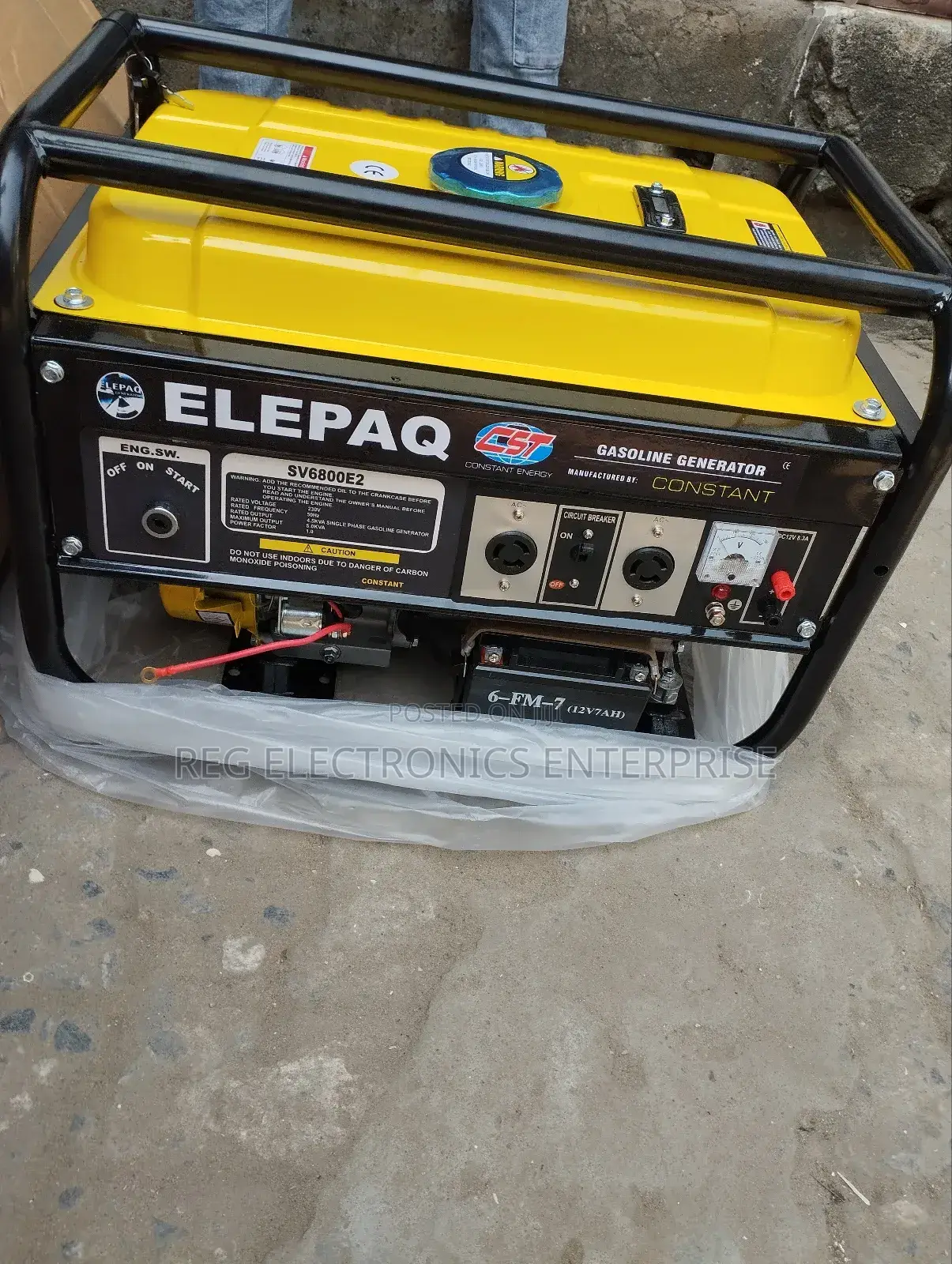 Elepaq Constant Petrol Generator 4.5 Kva