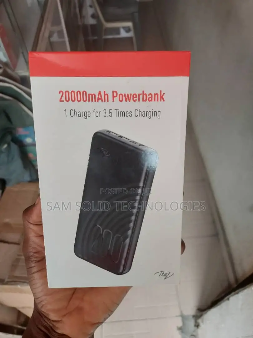 Itel 20000mah Power Bank