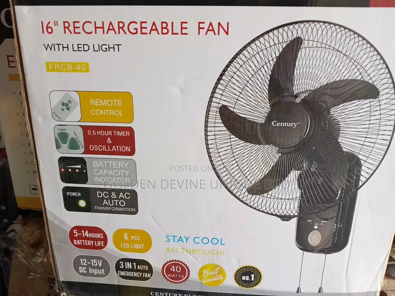Century Wall Fan