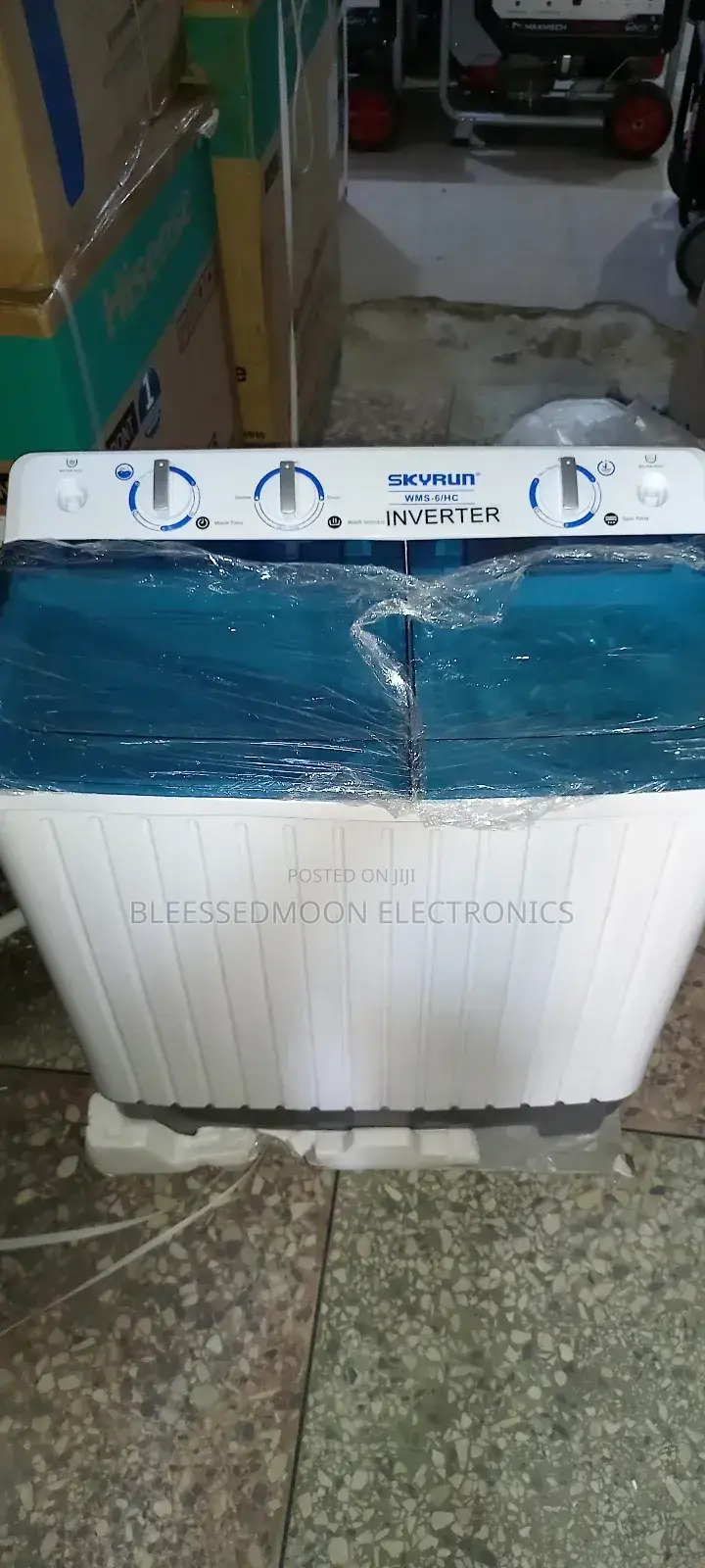 Skyrun Washing Machine 6kg Manual Inverter