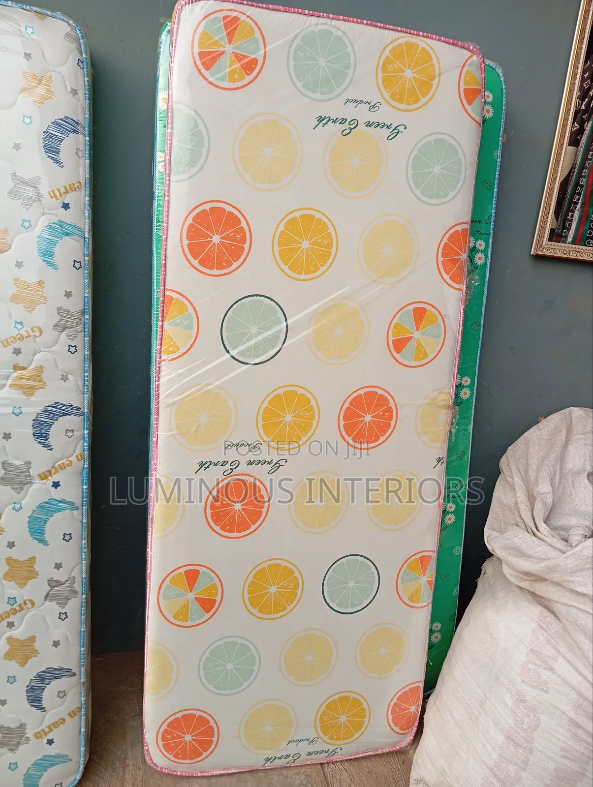 21⁄2 by 6ft 6 Inches Student Mattress ( Green Earth )