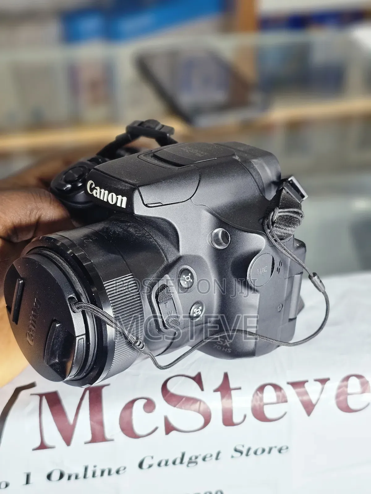 Canon Powershot Sx70 Hs Digital Cam With Wifi and Mic Pot