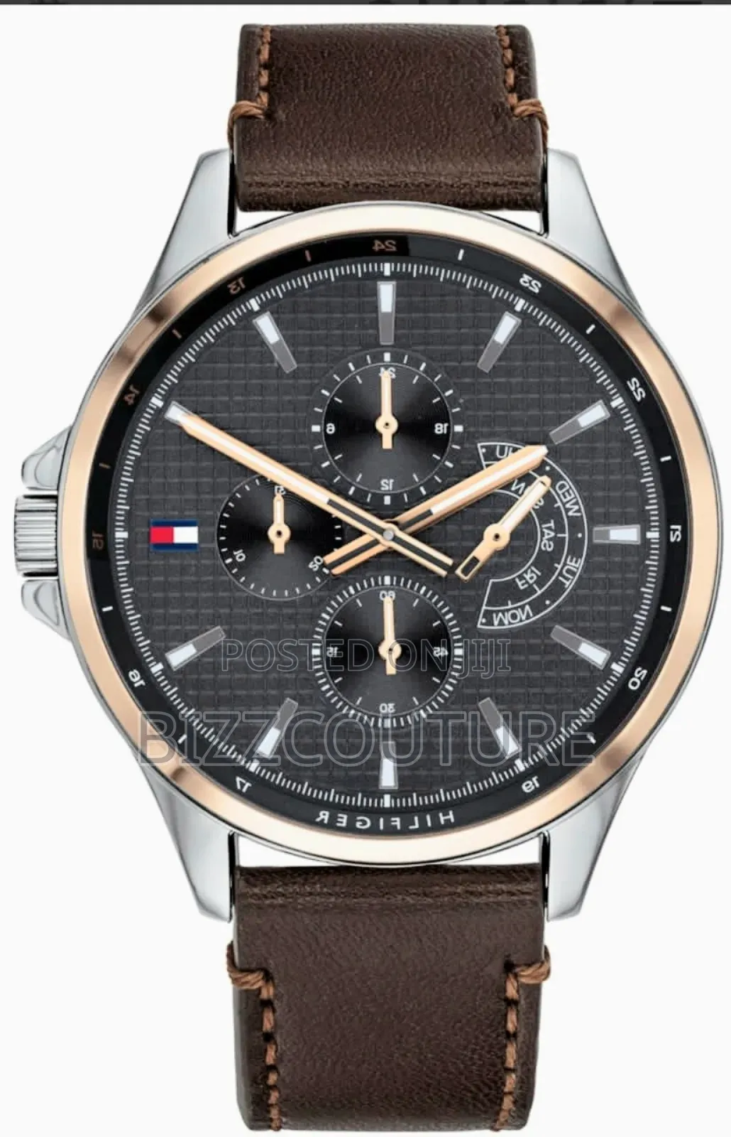 Original Tommy Hilfiger Leather Watch Available in Store