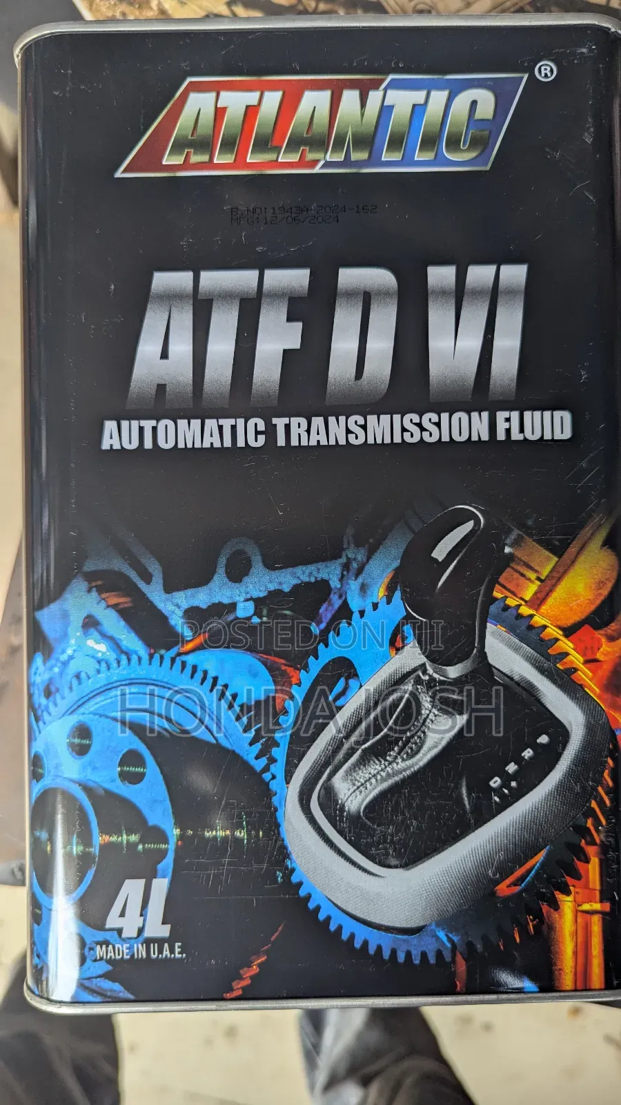 WS AT FLUID/ TYPE T-Iv for Toyota and Lexus Gear Oil