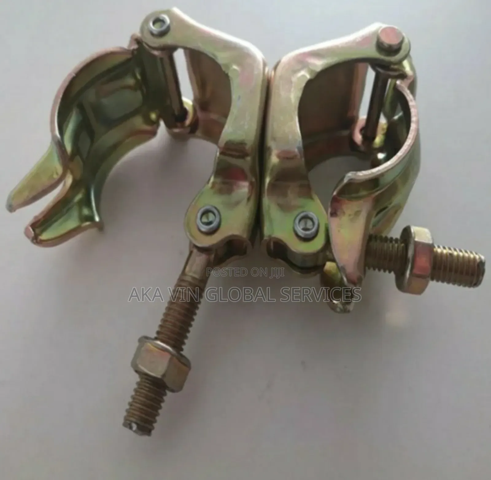 Scaffolding: Swivel/Fixed Clamp.