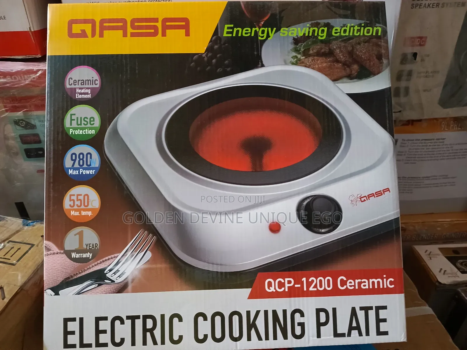 Qasa Electric Cooking Plate