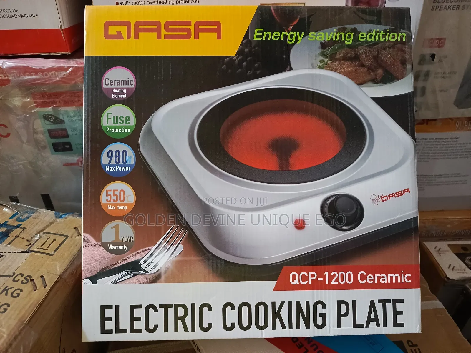 Qasa Electric Cooking Plate