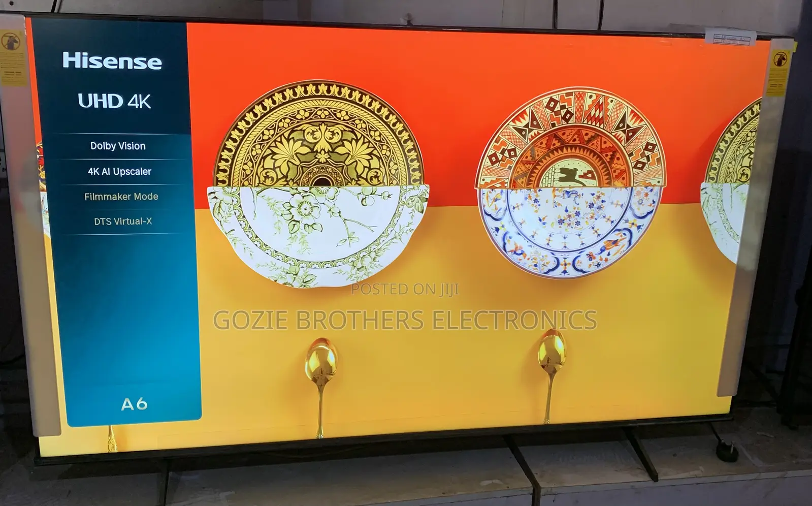 Hisense 58inches Uhd Smart Television A6 (Fouani Product)