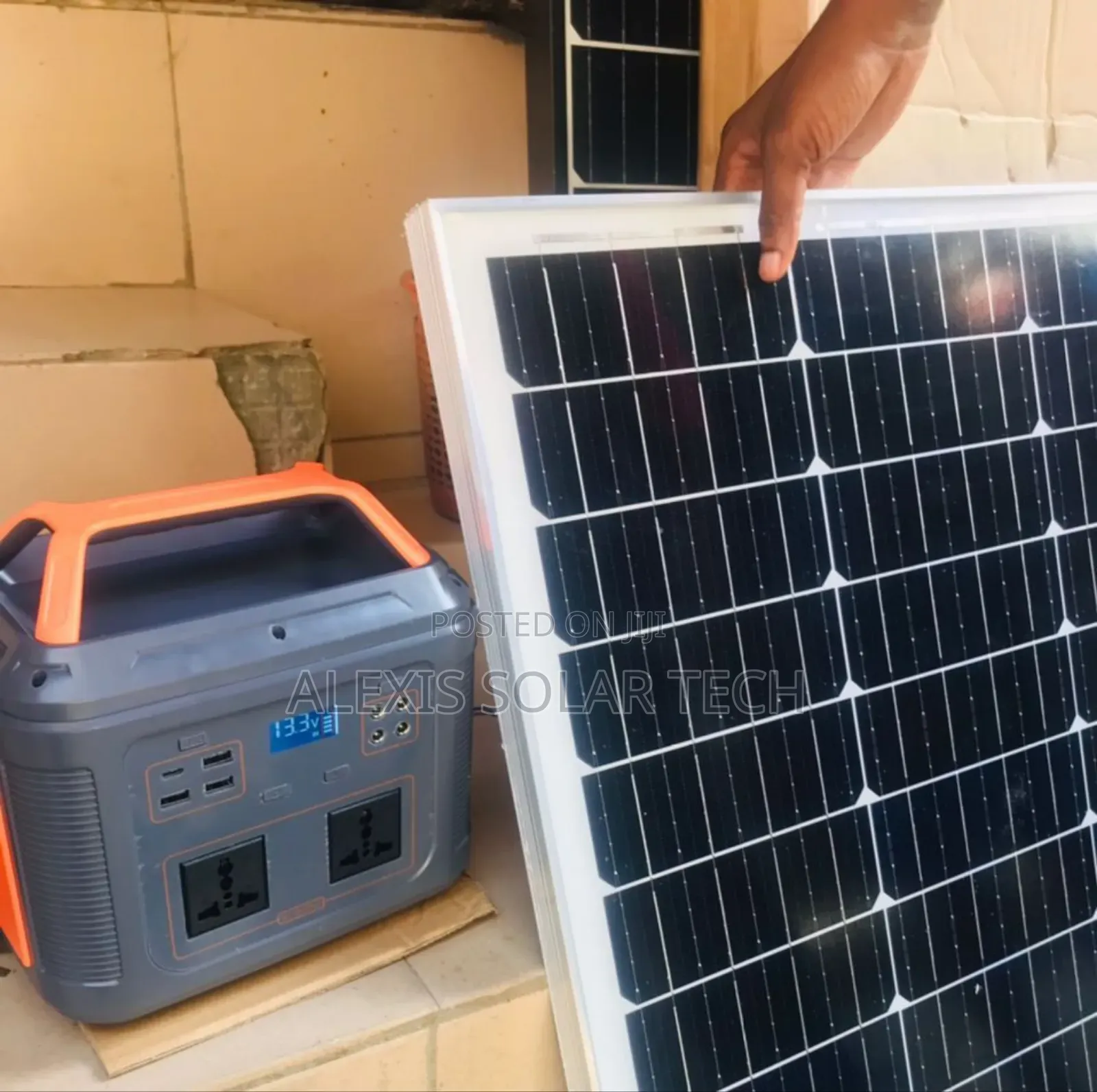 500w Solar Power Generator