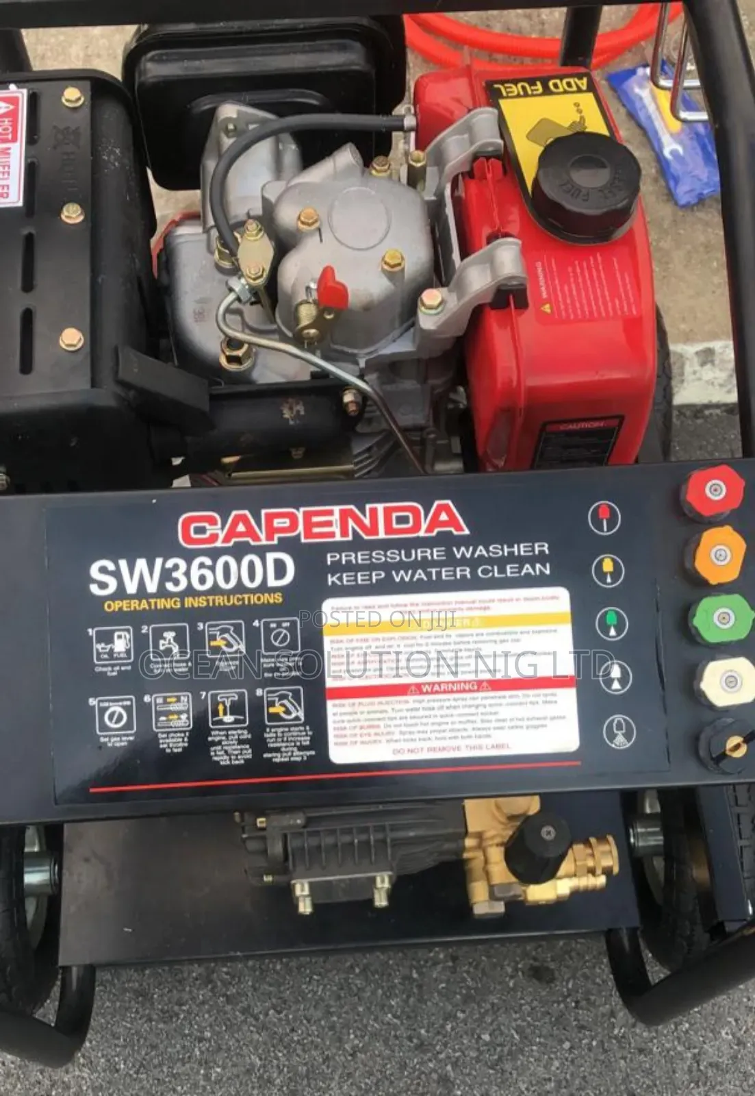 Diesel Pressure Washing Machine