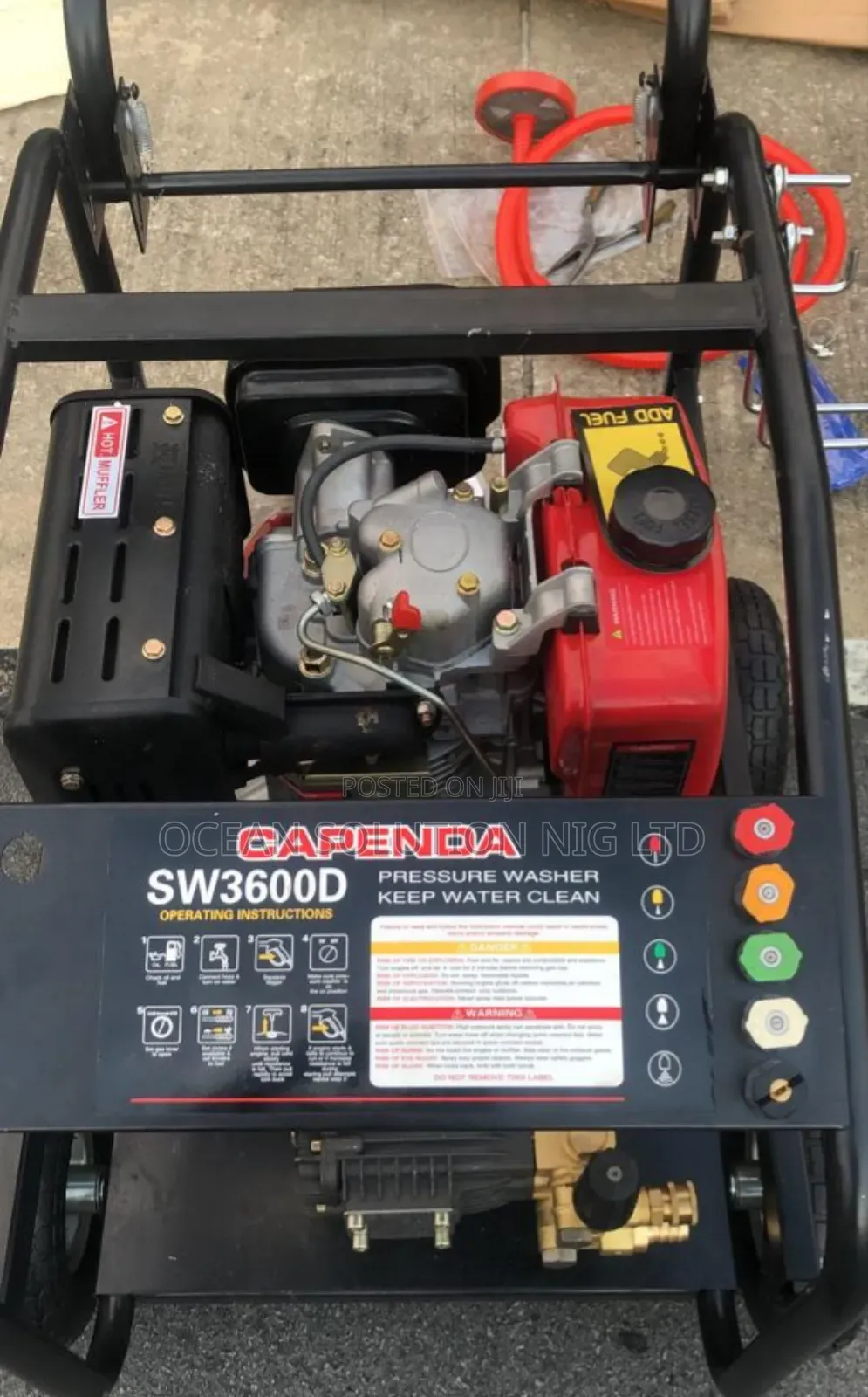 Diesel Pressure Washing Machine